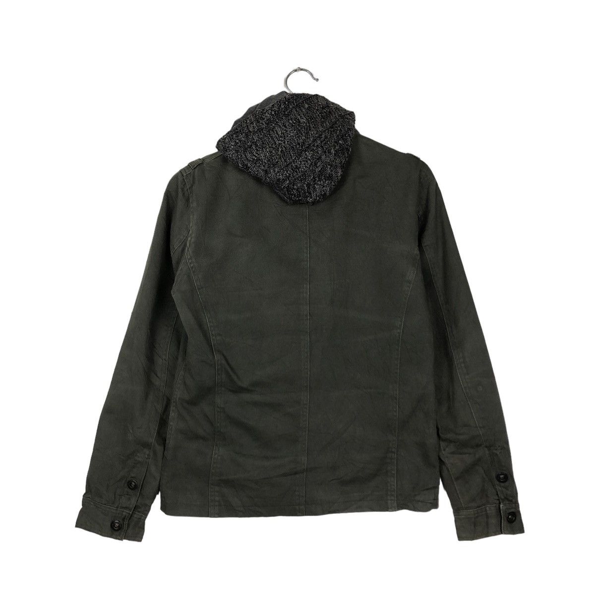 Japanese Brand 90’s VINTAGE TRUCKER JACKET MINK FUR COLLAR ISSEY MIYAKE Size US M / EU 48-50 / 2 - 7 Thumbnail