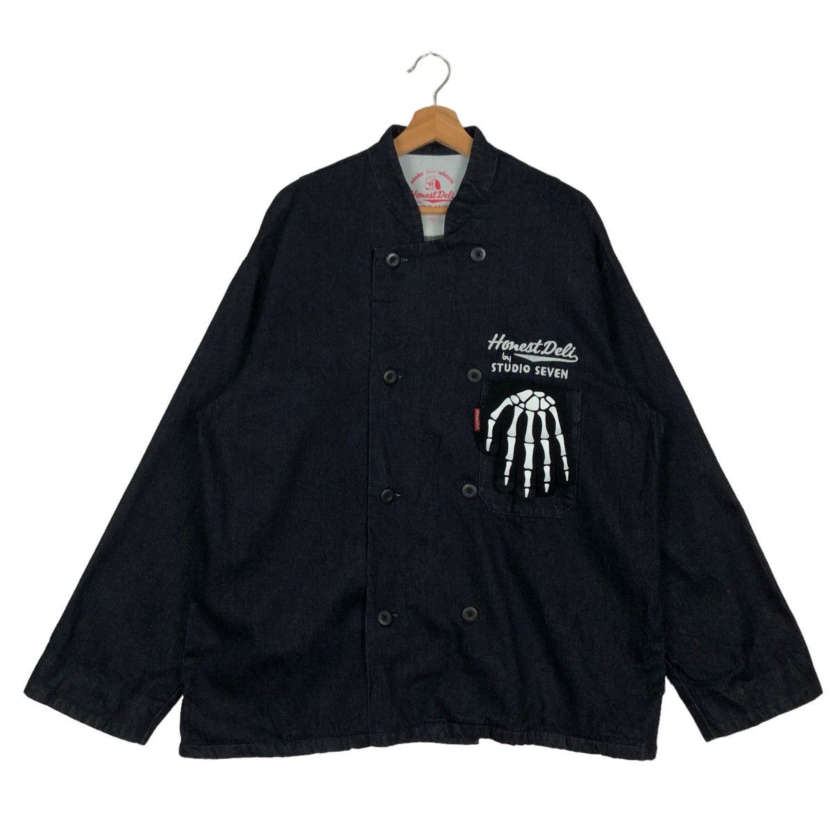 Japanese Brand 🔥RIOT RIOT BOMBER JACKET GU JAPAN BY HONEST DELI CARTOON Size US XL / EU 56 / 4 - 1 Thumbnail