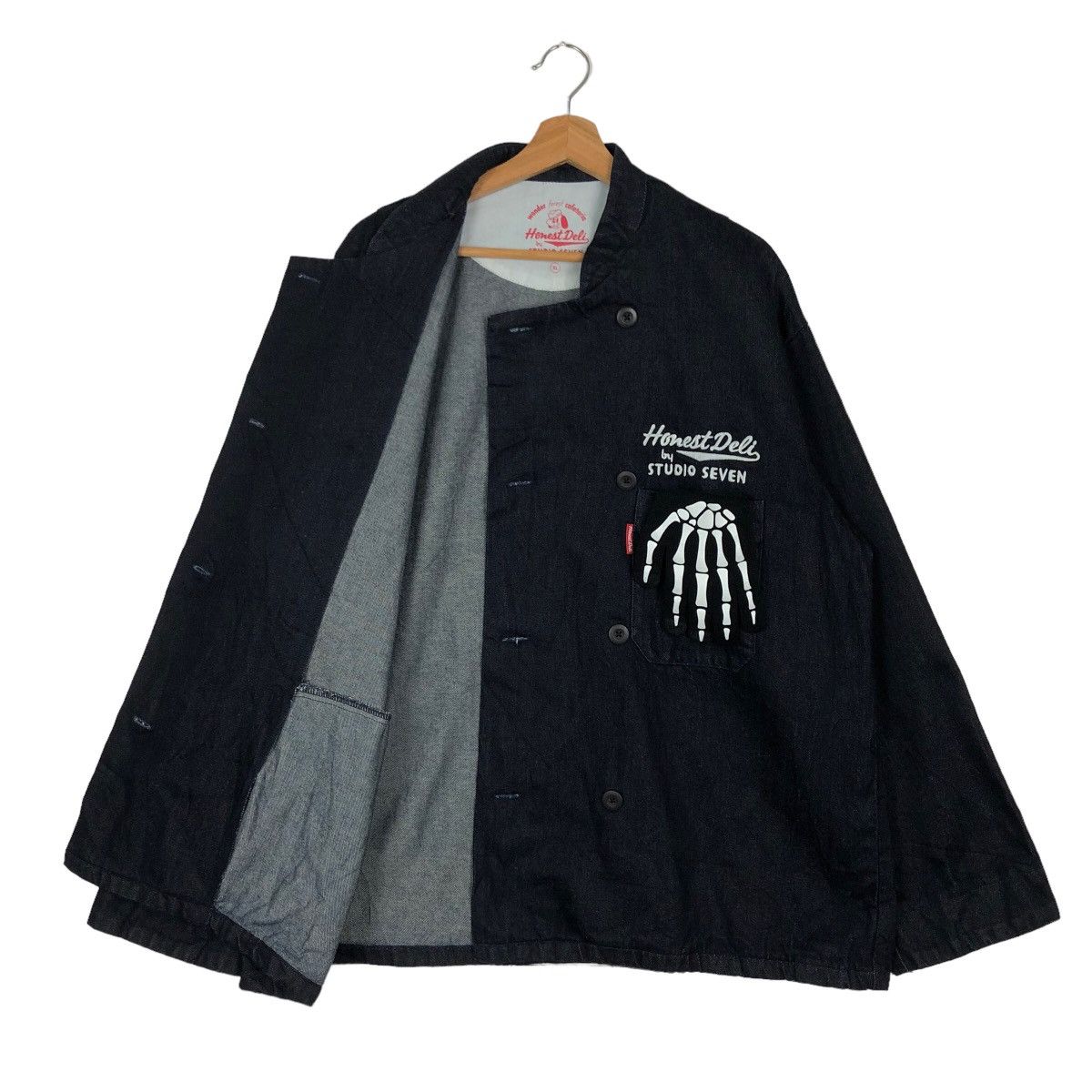 Japanese Brand 🔥RIOT RIOT BOMBER JACKET GU JAPAN BY HONEST DELI CARTOON Size US XL / EU 56 / 4 - 8 Thumbnail