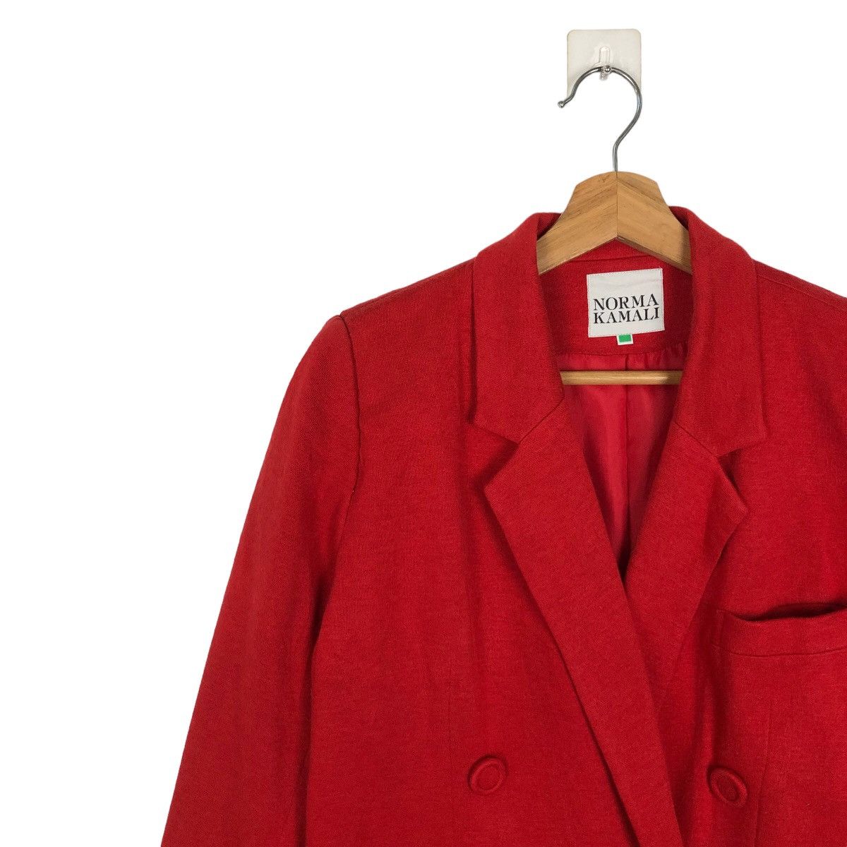 Japanese Brand VINTAGE NORMA KAMALI DOUBLE BREAST LONG COATS JACKET Size US M / EU 48-50 / 2 - 6 Thumbnail