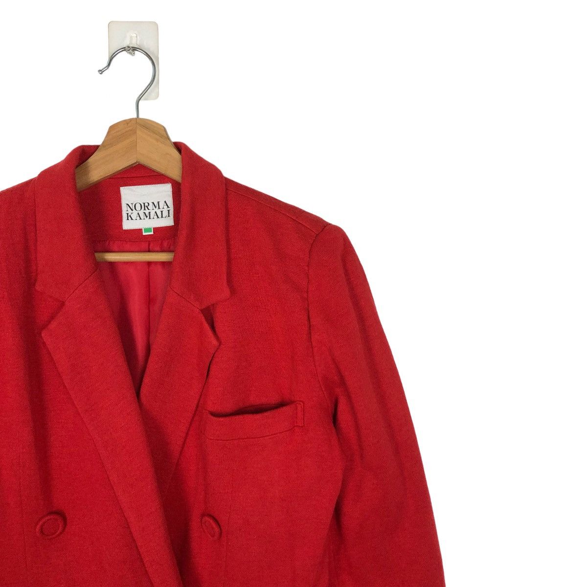 Japanese Brand VINTAGE NORMA KAMALI DOUBLE BREAST LONG COATS JACKET Size US M / EU 48-50 / 2 - 5 Thumbnail