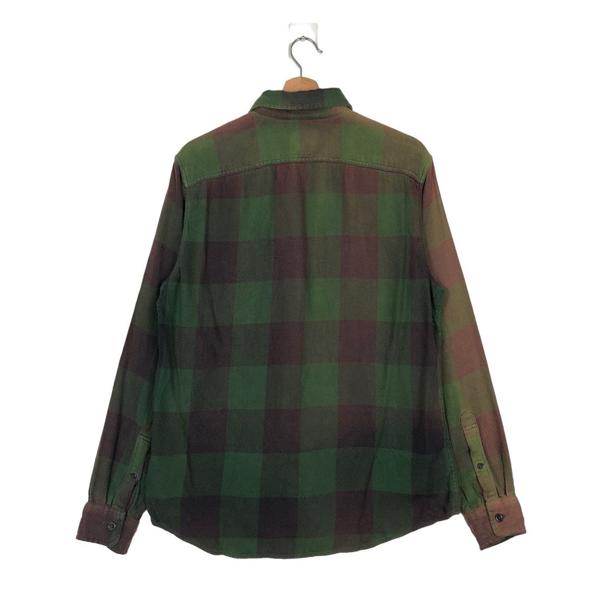 Japanese Brand 🔥90’s VINTAGE WRANGLER FLANNEL JACKET TARTAN DESIGN Size US M / EU 48-50 / 2 - 7 Thumbnail