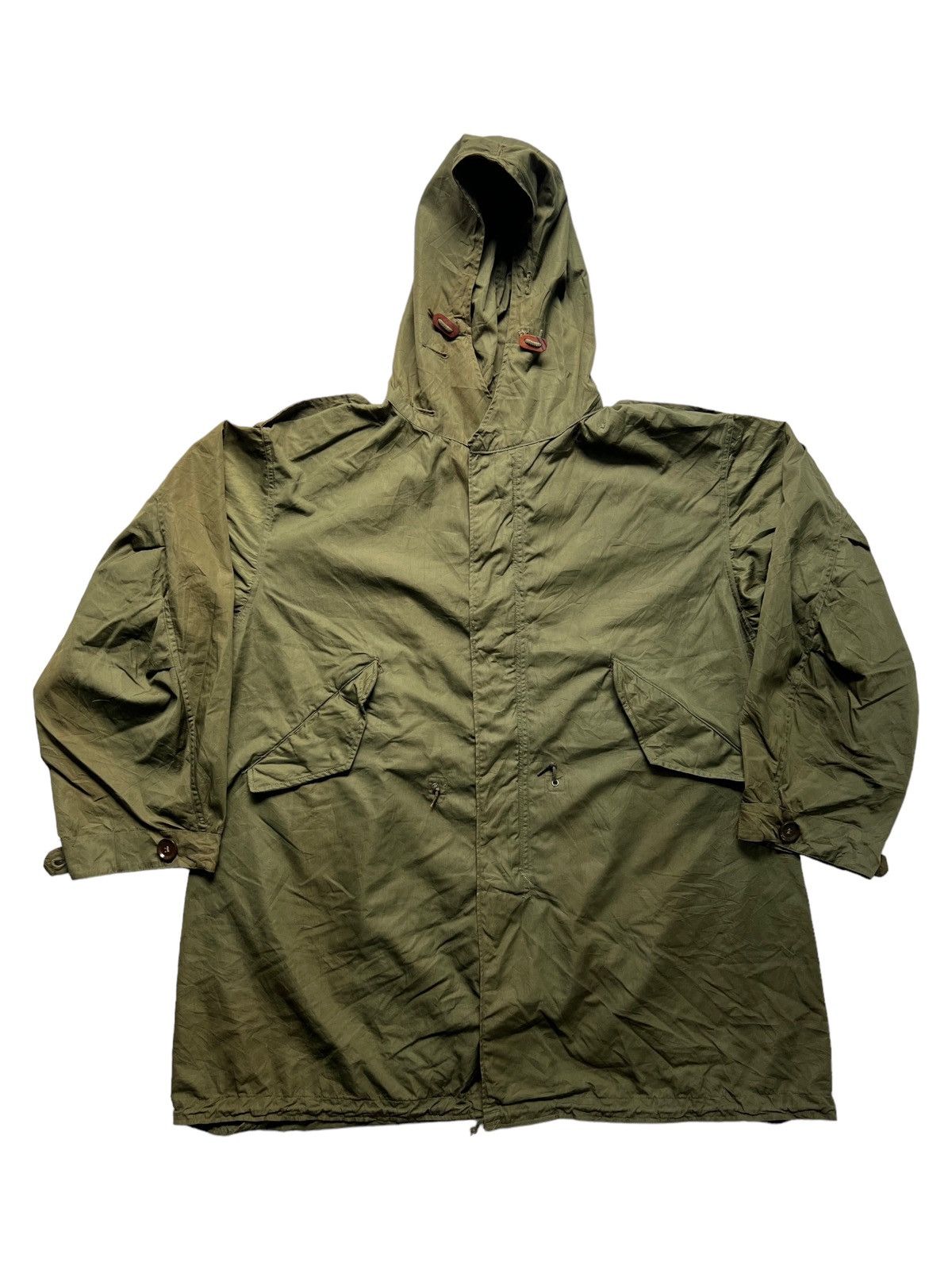 Vintage VERY RARE VINTAGE PARKA FISHTAIL M51 KOREAN WAR DEADSTOCK Size US L / EU 52-54 / 3 - 1 Thumbnail