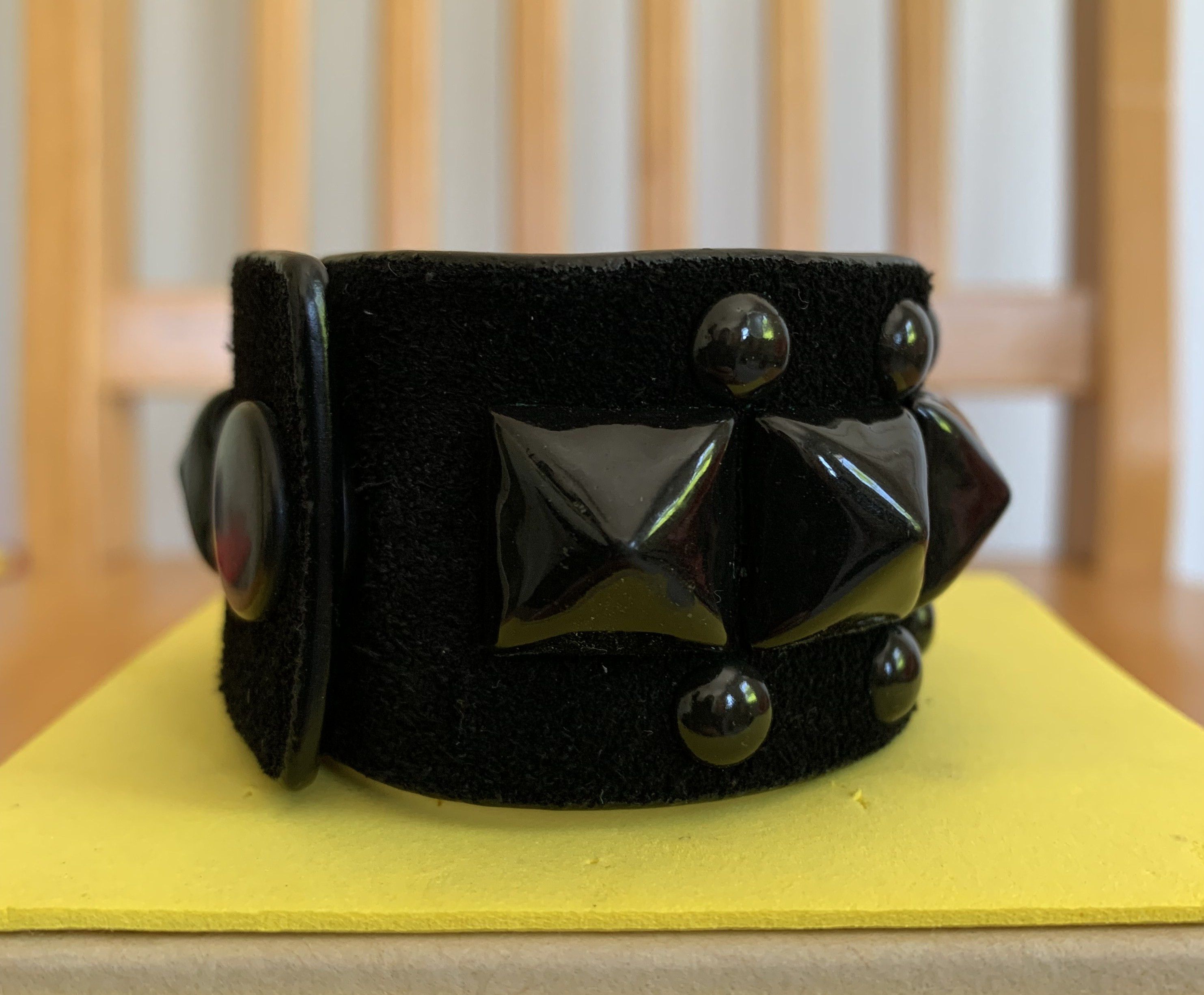 Number (N)ine FW04 Number (N)ine Studded Leather Bracelet Size ONE SIZE - 3 Thumbnail