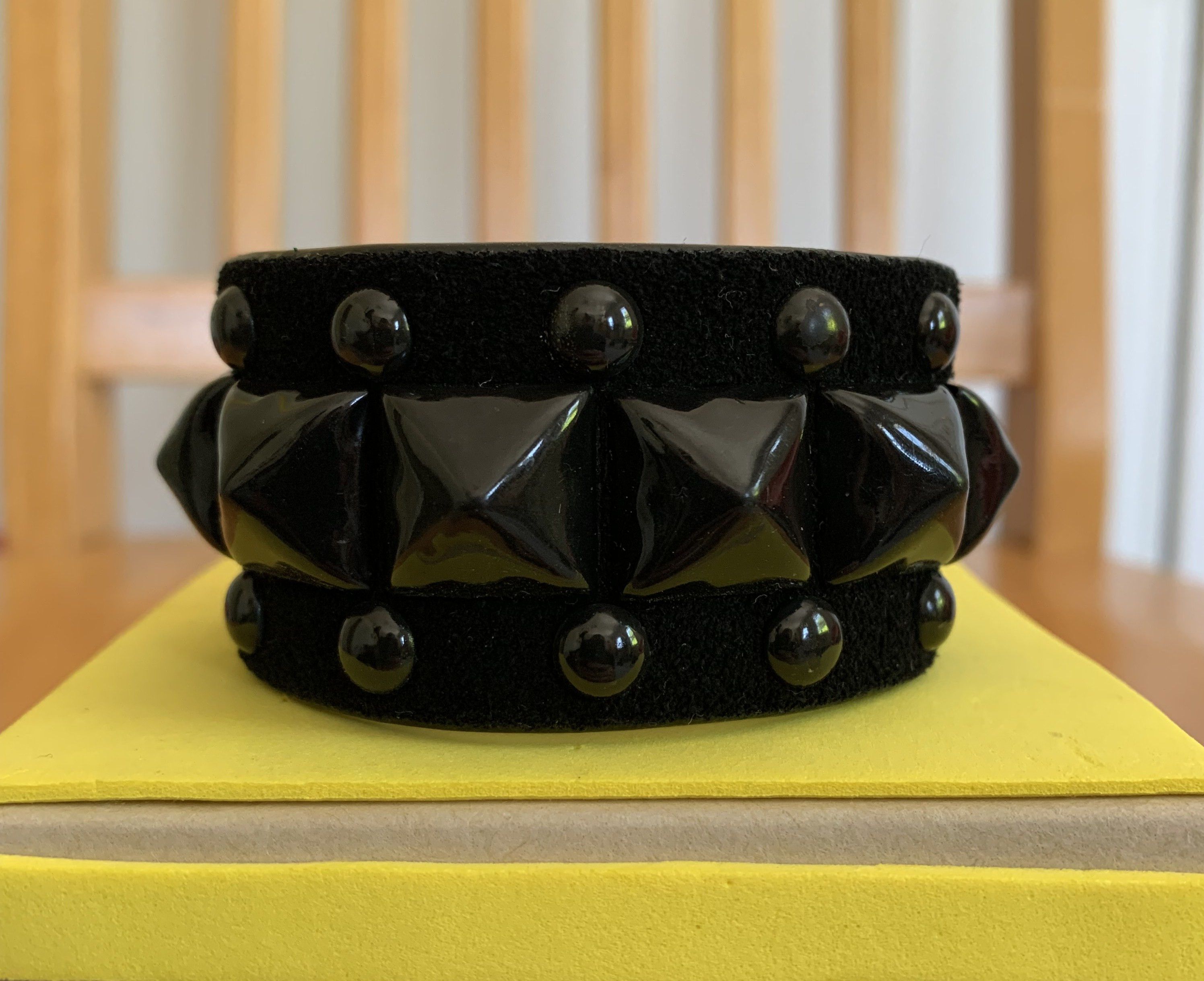 Number (N)ine FW04 Number (N)ine Studded Leather Bracelet Size ONE SIZE - 2 Thumbnail