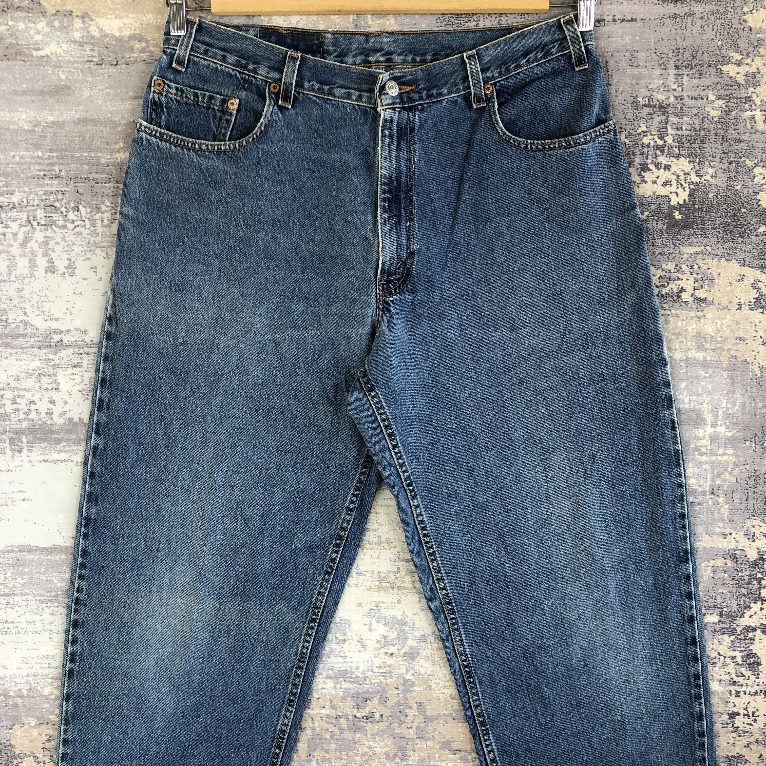 Levi's × Vintage Vintage Levi's 560 Jeans Light Wash Baggy Fit Denim Pants Size US 34 / EU 50 - 3 Thumbnail