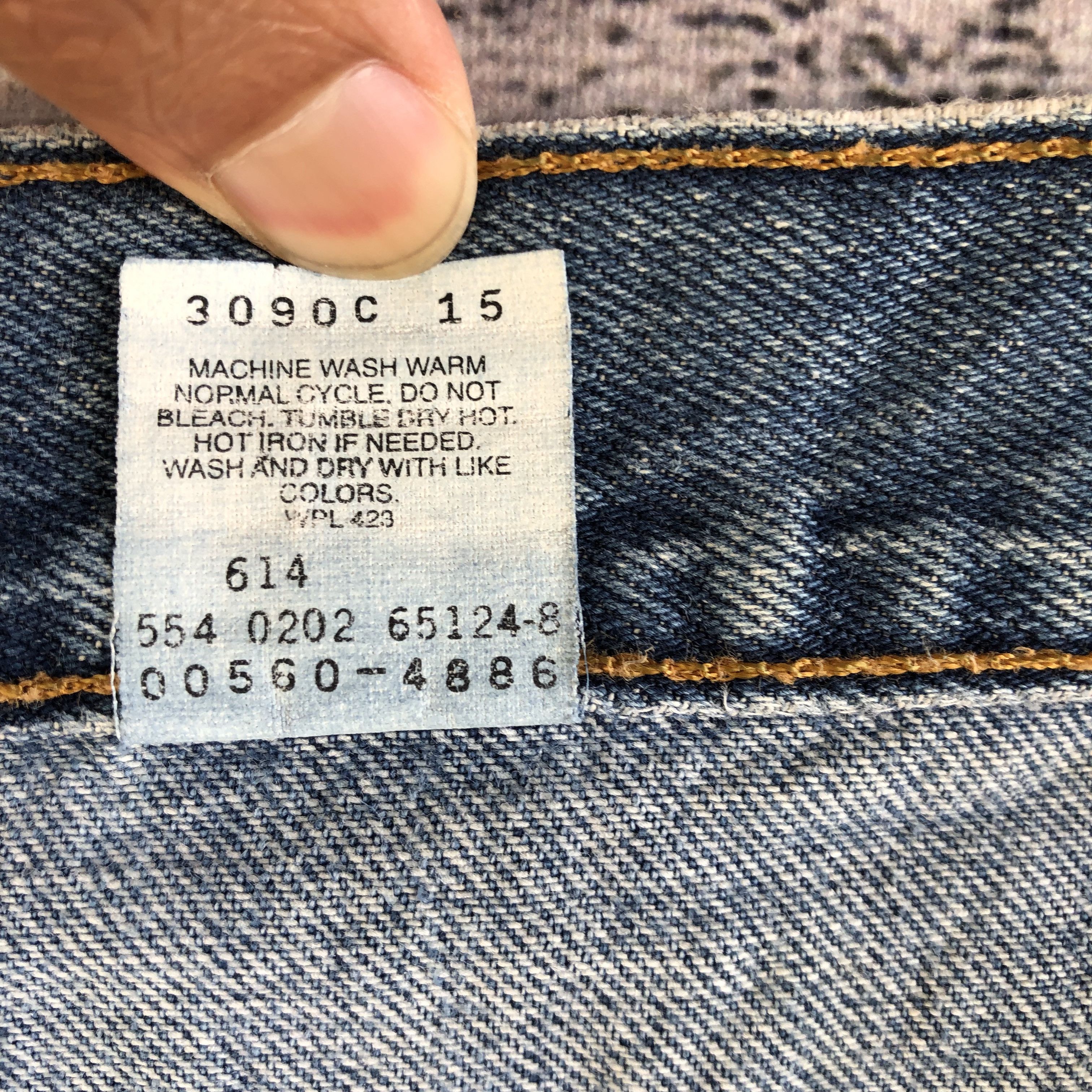 Levi's × Vintage Vintage Levi's 560 Jeans Light Wash Baggy Fit Denim Pants Size US 34 / EU 50 - 10 Thumbnail