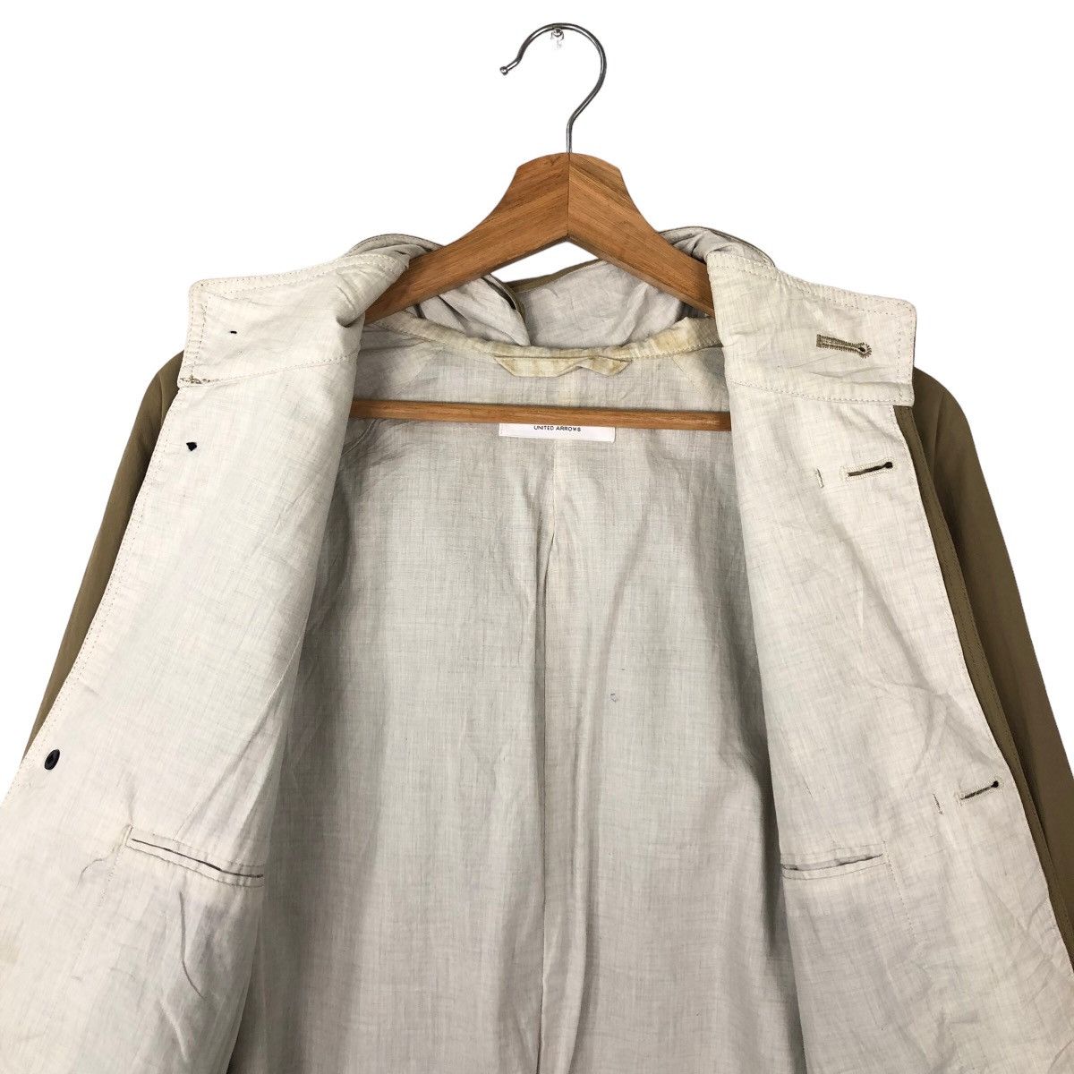 Issey Miyake 🔥BEAUTY & YOUTH UNITED ARROW ISSEY MIYAKE LONG JACKET Size US L / EU 52-54 / 3 - 12 Thumbnail