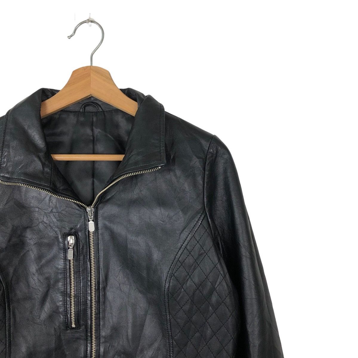 Japanese Brand 🔥VITAGE SOFT LEATHER JACKET RACER WEAR PARTINA JAPAN Size US M / EU 48-50 / 2 - 5 Thumbnail