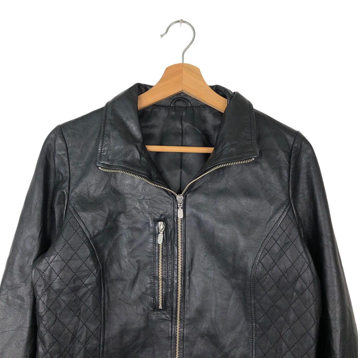 Japanese Brand 🔥VITAGE SOFT LEATHER JACKET RACER WEAR PARTINA JAPAN Size US M / EU 48-50 / 2 - 2 Thumbnail