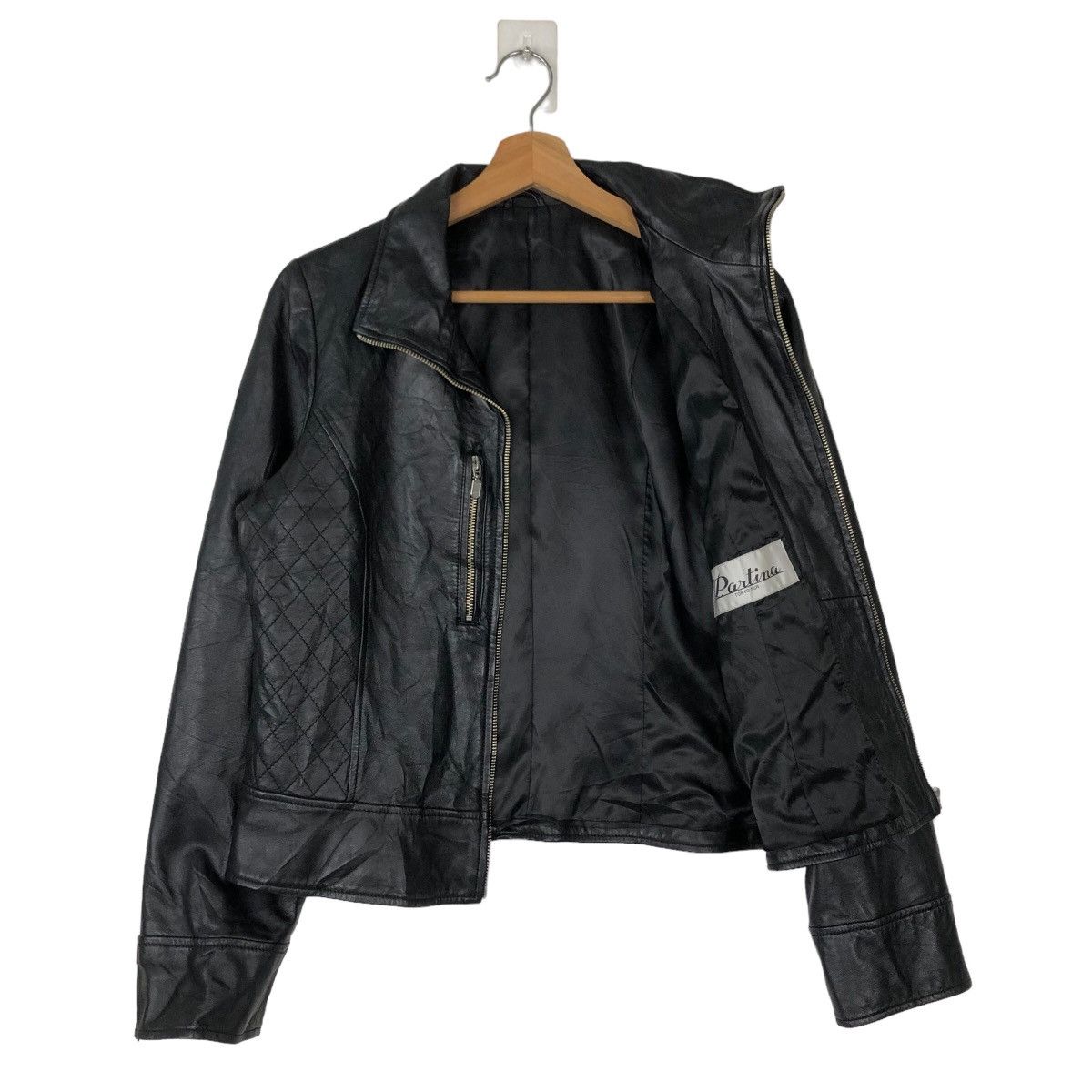 Japanese Brand 🔥VITAGE SOFT LEATHER JACKET RACER WEAR PARTINA JAPAN Size US M / EU 48-50 / 2 - 8 Thumbnail