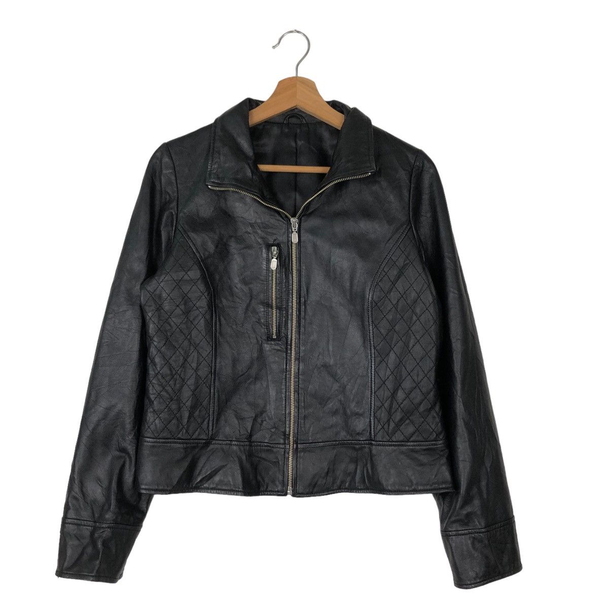 Japanese Brand 🔥VITAGE SOFT LEATHER JACKET RACER WEAR PARTINA JAPAN Size US M / EU 48-50 / 2 - 1 Thumbnail