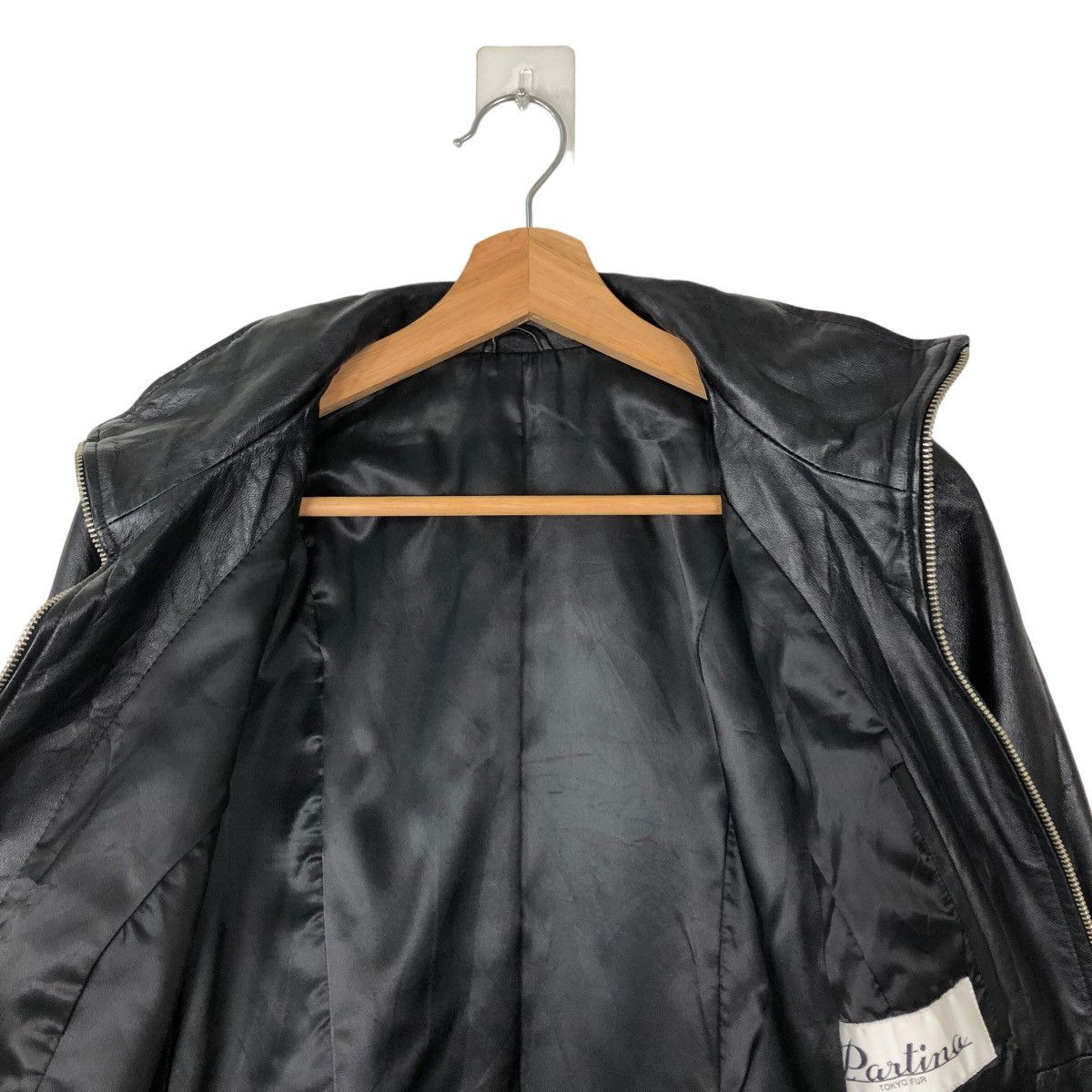 Japanese Brand 🔥VITAGE SOFT LEATHER JACKET RACER WEAR PARTINA JAPAN Size US M / EU 48-50 / 2 - 10 Thumbnail