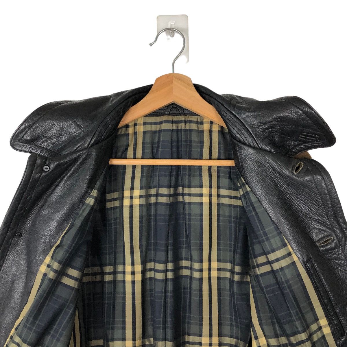 Japanese Brand 90’s VINTAGE CHORE JACKET LEATHER PARTS NICOLE ISSEY MIYAKE Size US M / EU 48-50 / 2 - 10 Thumbnail