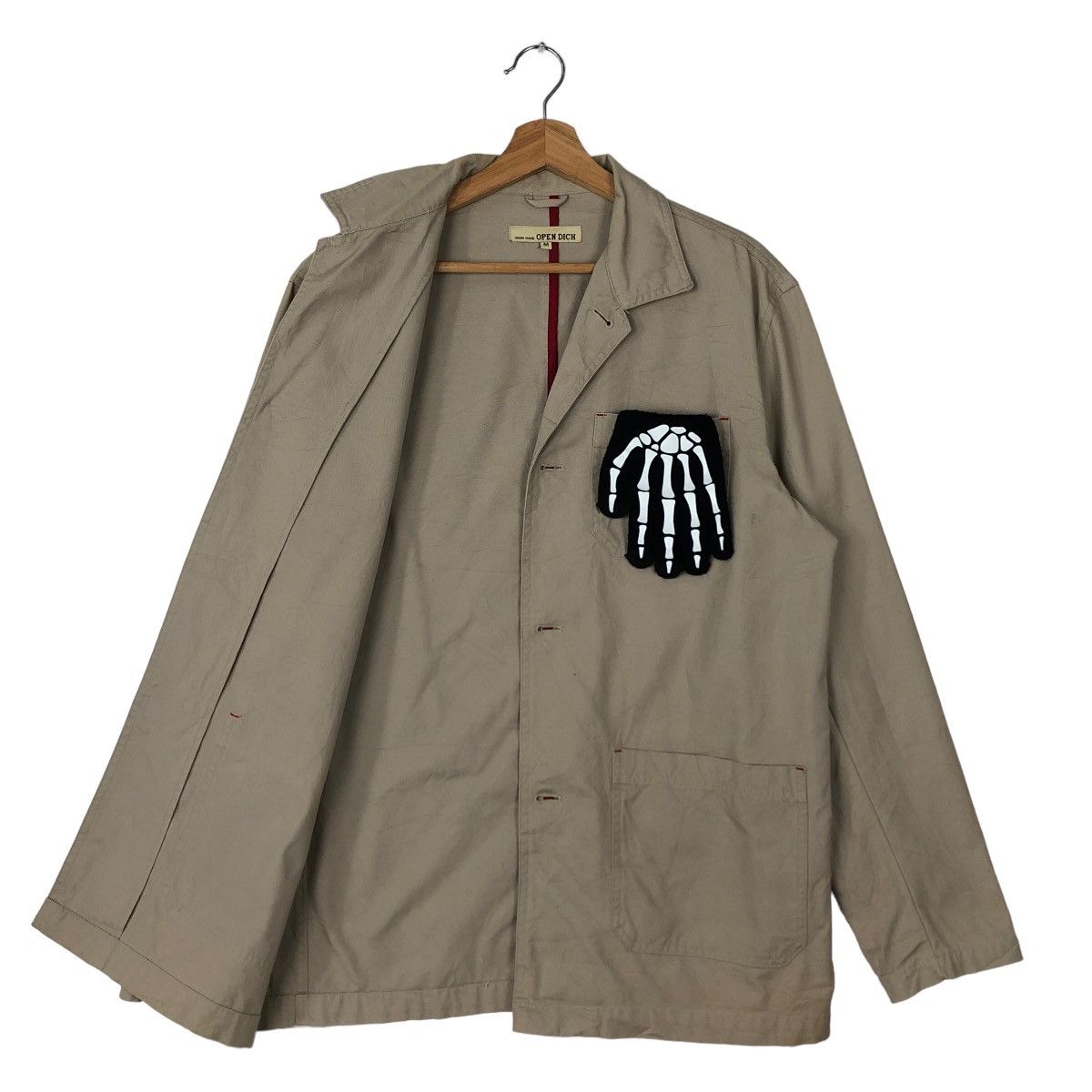Japanese Brand 🔥VINTAGE CHORE WORK JACKET OPEN DICH UNION MADE Size US M / EU 48-50 / 2 - 8 Thumbnail