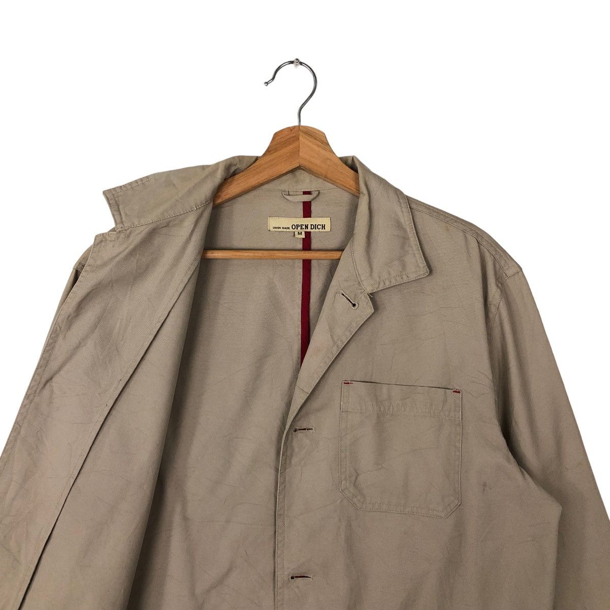 Japanese Brand 🔥VINTAGE CHORE WORK JACKET OPEN DICH UNION MADE Size US M / EU 48-50 / 2 - 9 Thumbnail