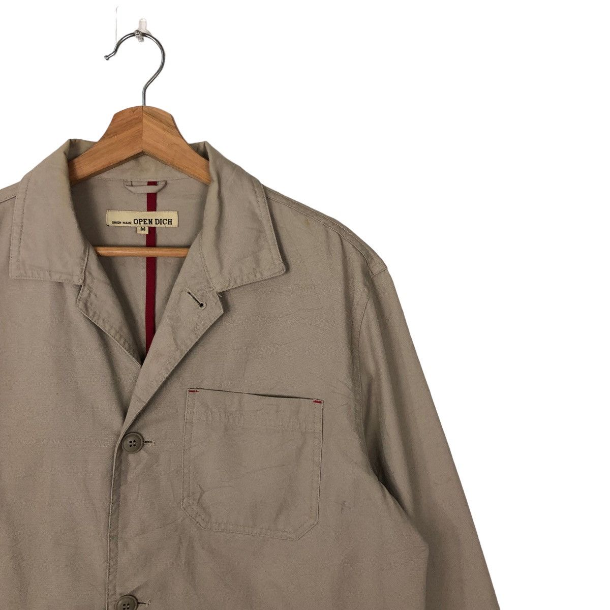 Japanese Brand 🔥VINTAGE CHORE WORK JACKET OPEN DICH UNION MADE Size US M / EU 48-50 / 2 - 5 Thumbnail