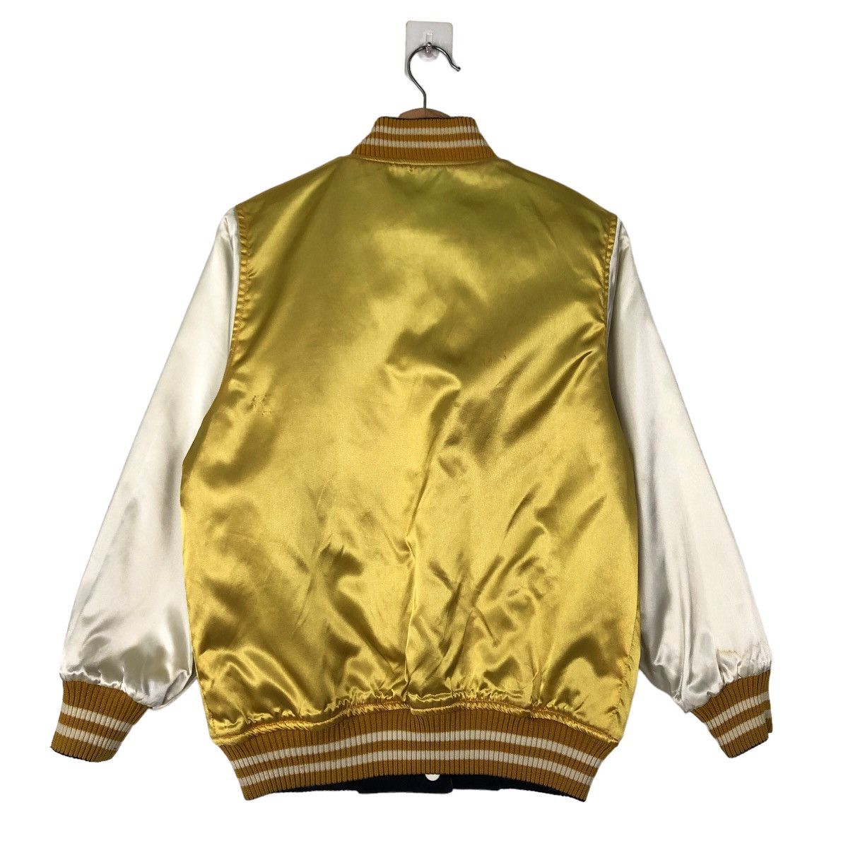 Japanese Brand 🔥90’s VINTAGE REVERSIBLE BOMBER JACKET SATIN SUKAJAN JAPAN Size US L / EU 52-54 / 3 - 7 Thumbnail