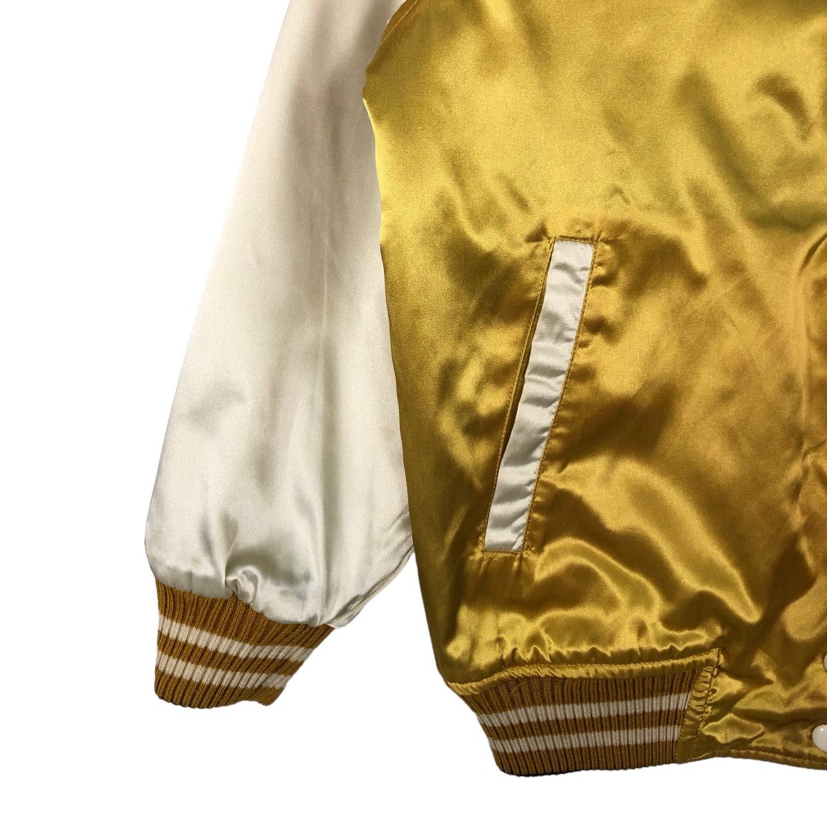 Japanese Brand 🔥90’s VINTAGE REVERSIBLE BOMBER JACKET SATIN SUKAJAN JAPAN Size US L / EU 52-54 / 3 - 3 Thumbnail