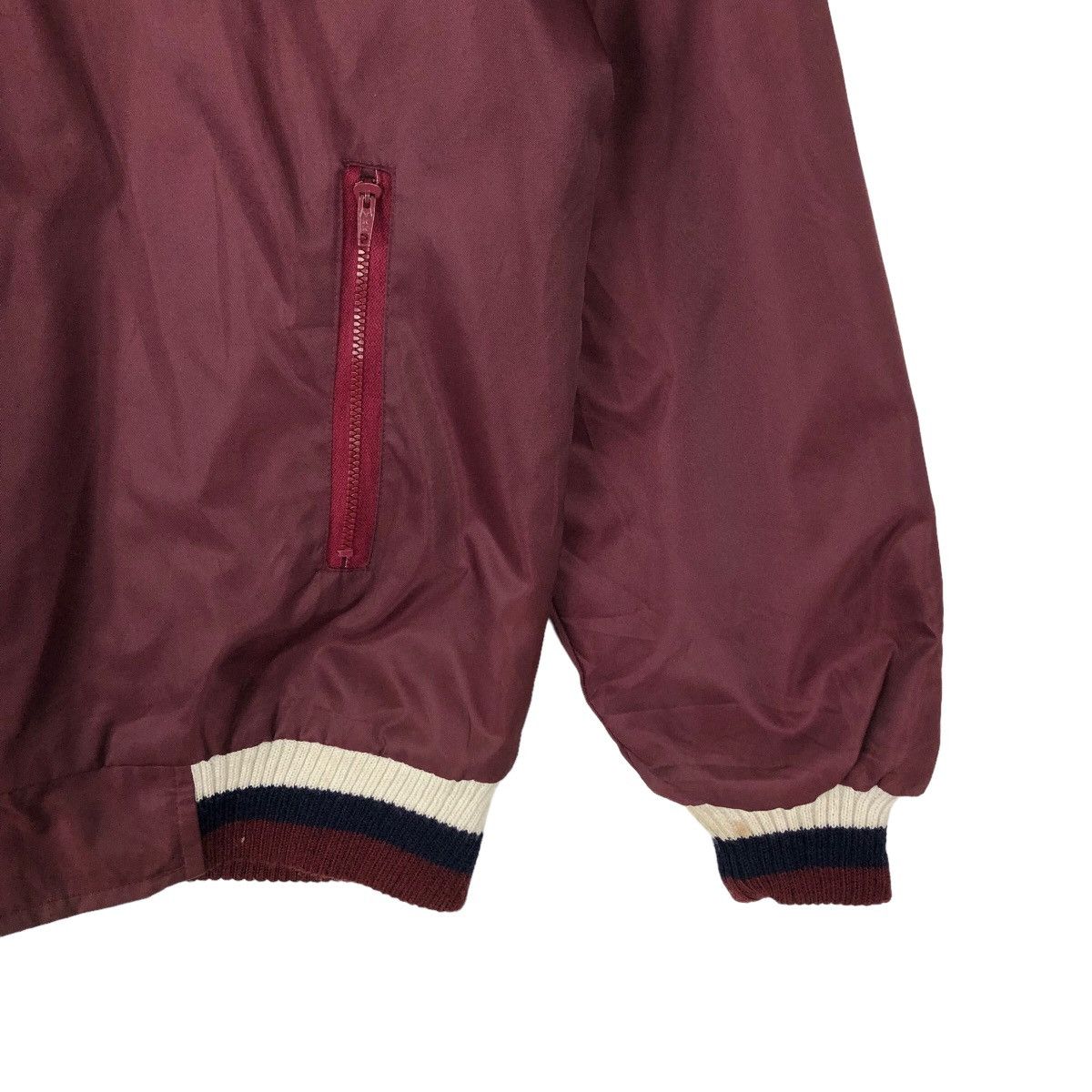 Japanese Brand 🔥90’s VINTAGE BOMBER JACKET HUCK FINN USA MADE UNION Size US M / EU 48-50 / 2 - 4 Thumbnail