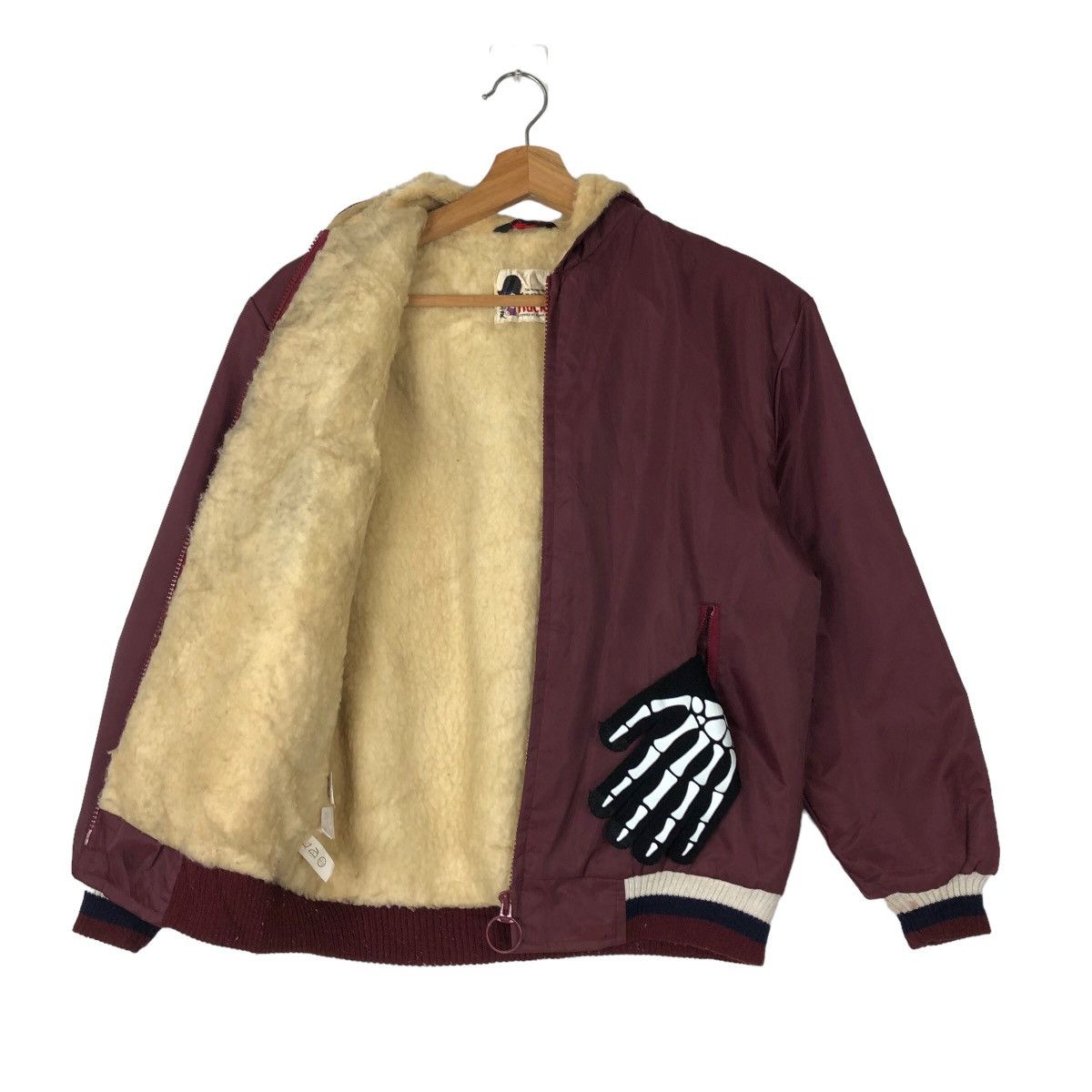 Japanese Brand 🔥90’s VINTAGE BOMBER JACKET HUCK FINN USA MADE UNION Size US M / EU 48-50 / 2 - 9 Thumbnail