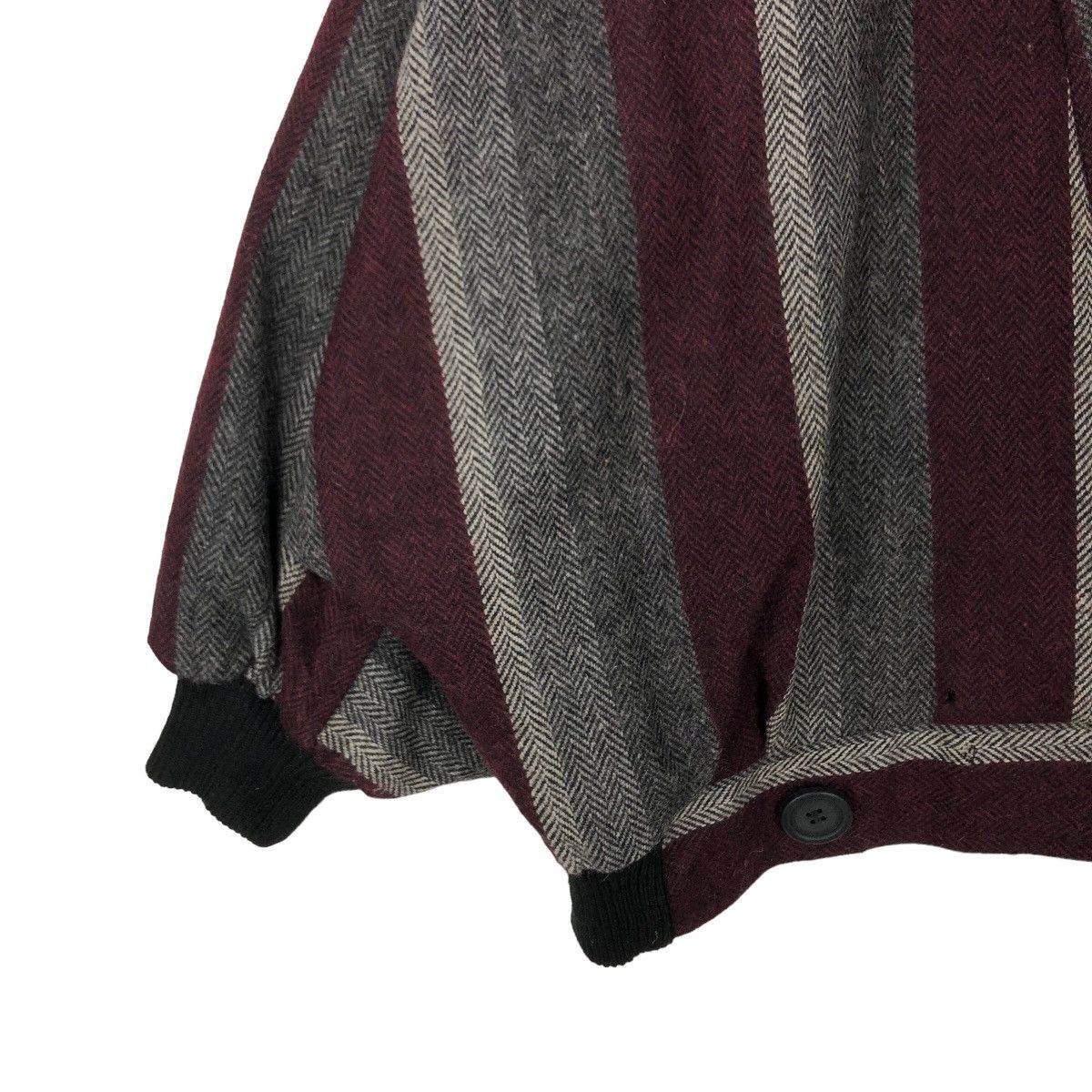 Japanese Brand VINTAGE BOMBER JACKET OVERSIZED DESIGN STRIPED ISSEY MIYAKE Size US M / EU 48-50 / 2 - 3 Thumbnail
