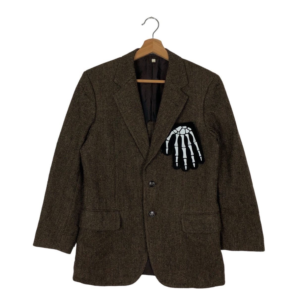 Burberry VINTAGE BURBERRYS HERRINGBONE DOUBLE BREAST JAPAN MADE Size US S / EU 44-46 / 1 - 1 Thumbnail