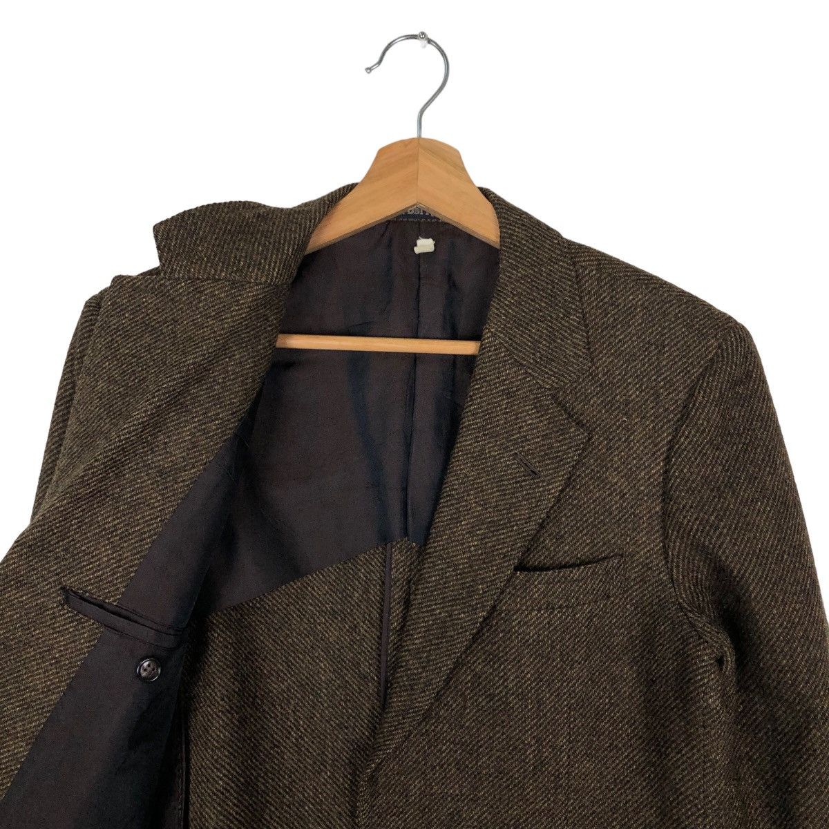 Burberry VINTAGE BURBERRYS HERRINGBONE DOUBLE BREAST JAPAN MADE Size US S / EU 44-46 / 1 - 9 Thumbnail