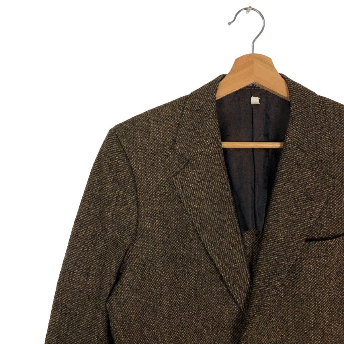 Burberry VINTAGE BURBERRYS HERRINGBONE DOUBLE BREAST JAPAN MADE Size US S / EU 44-46 / 1 - 6 Thumbnail