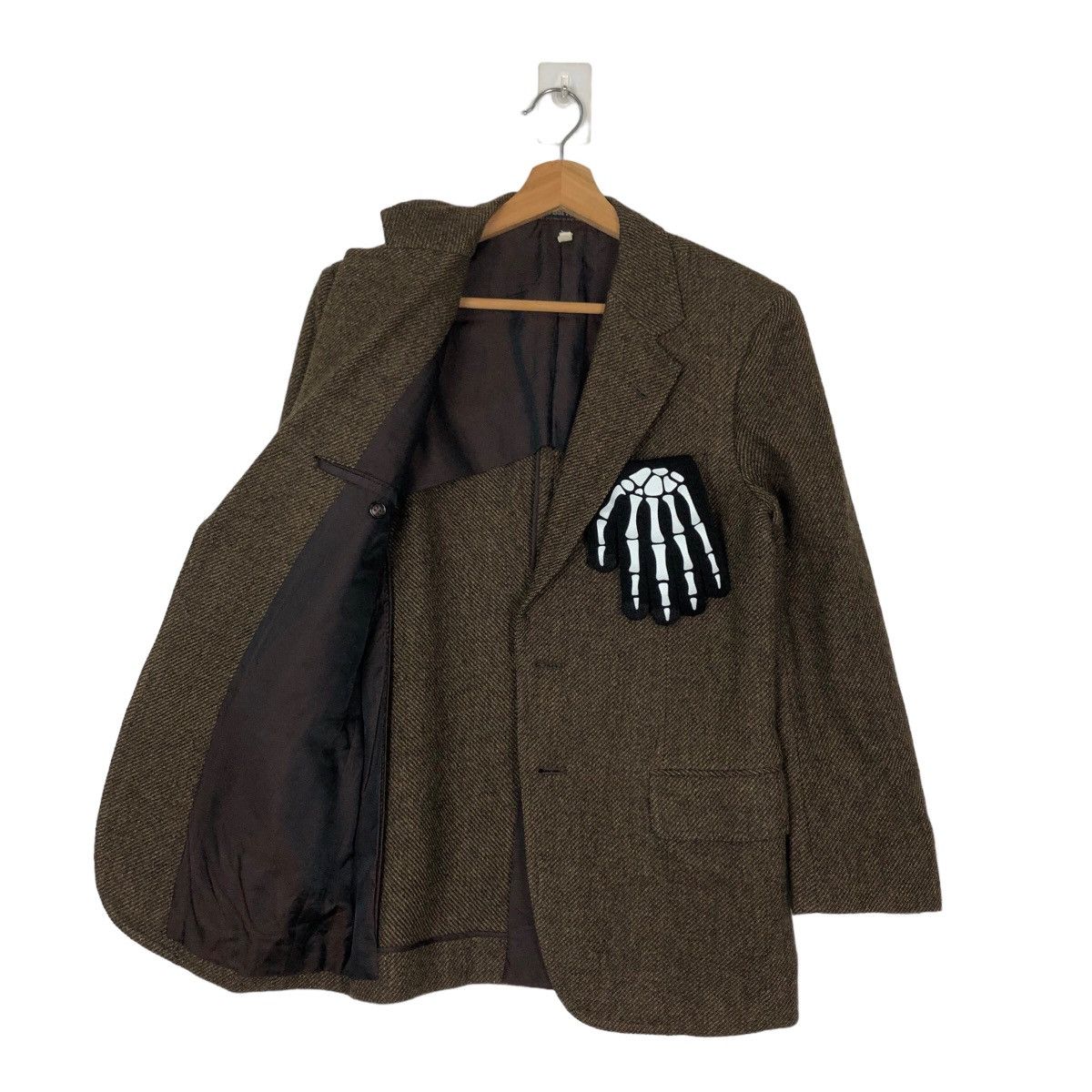Burberry VINTAGE BURBERRYS HERRINGBONE DOUBLE BREAST JAPAN MADE Size US S / EU 44-46 / 1 - 8 Thumbnail
