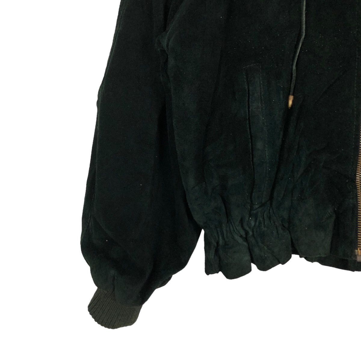 Japanese Brand VINTAGE BOMBER JACKET GENUINE LEATHER JACKET DARTE ITALY Size US M / EU 48-50 / 2 - 3 Thumbnail