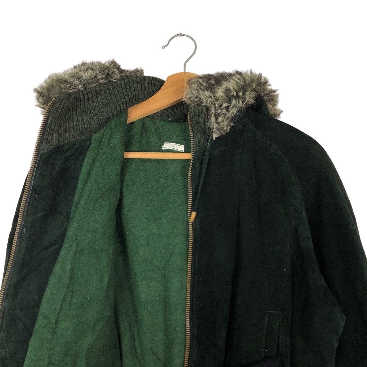Japanese Brand VINTAGE BOMBER JACKET GENUINE LEATHER JACKET DARTE ITALY Size US M / EU 48-50 / 2 - 10 Thumbnail