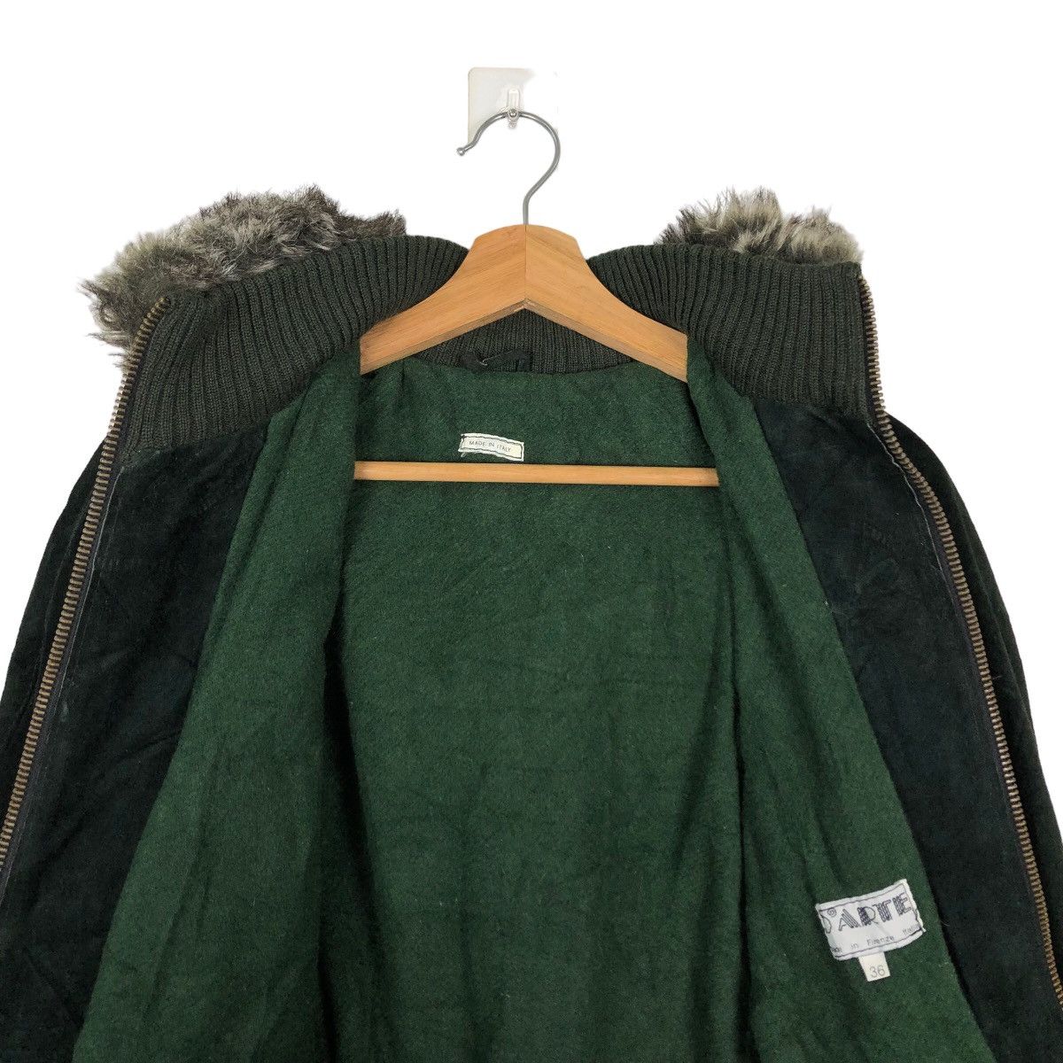 Japanese Brand VINTAGE BOMBER JACKET GENUINE LEATHER JACKET DARTE ITALY Size US M / EU 48-50 / 2 - 11 Thumbnail