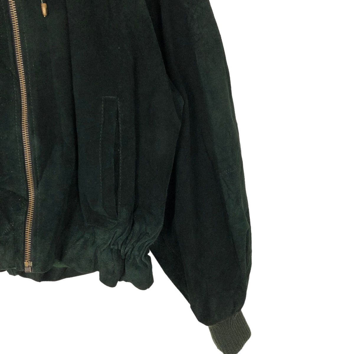 Japanese Brand VINTAGE BOMBER JACKET GENUINE LEATHER JACKET DARTE ITALY Size US M / EU 48-50 / 2 - 4 Thumbnail