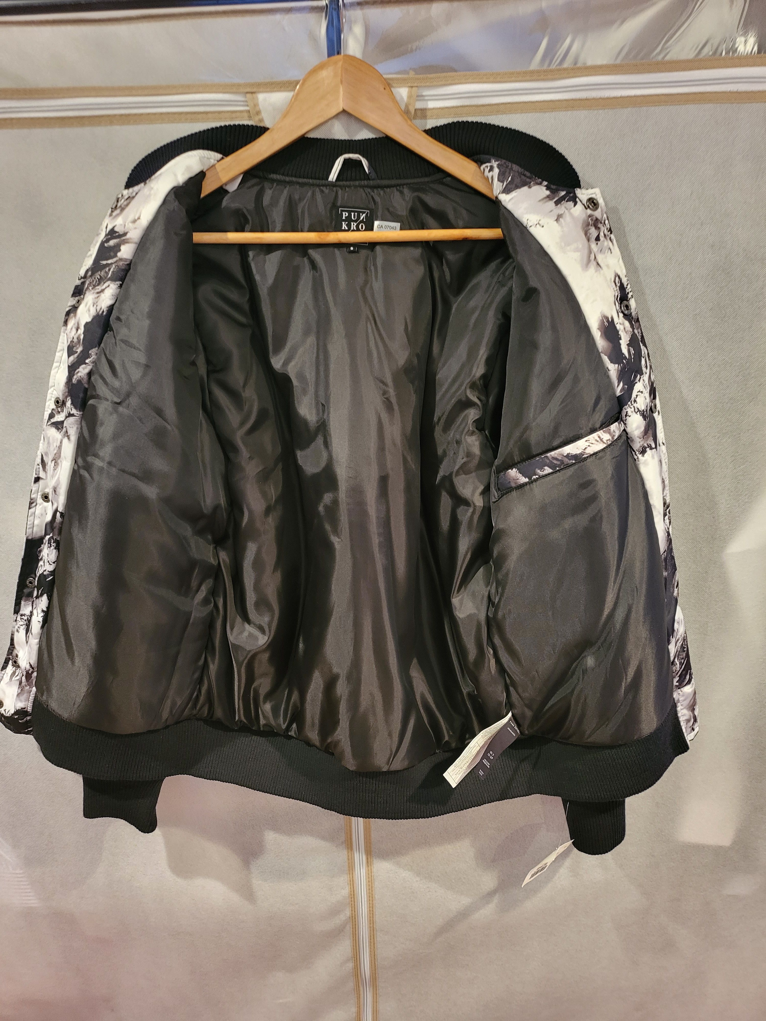 Other Marble Print Varsity Bomber Jacket - UNISEX Size US S / EU 44-46 / 1 - 5 Thumbnail