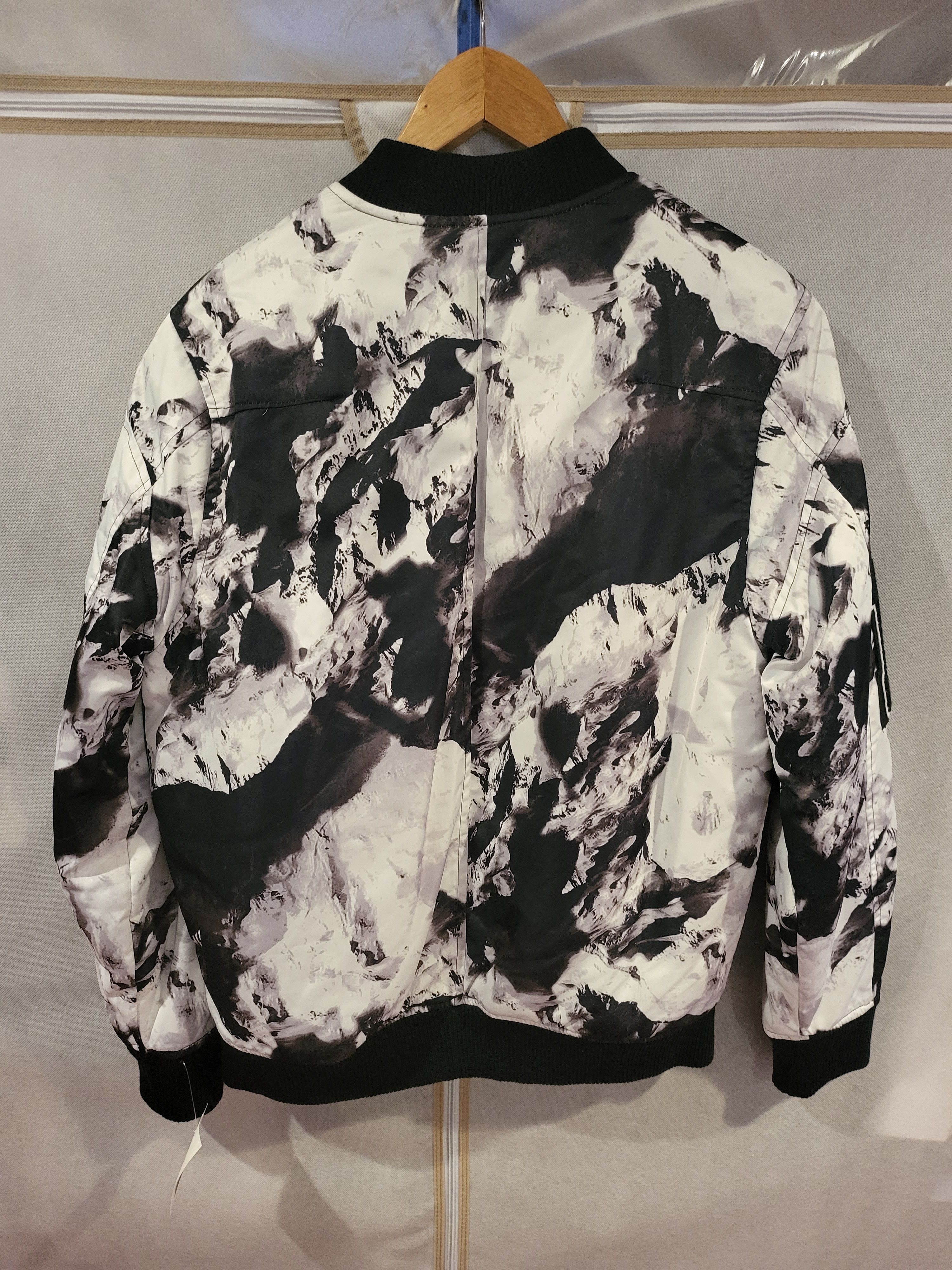 Other Marble Print Varsity Bomber Jacket - UNISEX Size US S / EU 44-46 / 1 - 6 Thumbnail