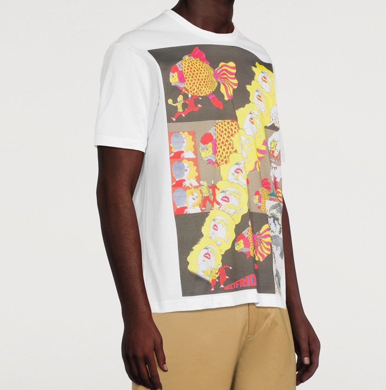 Junya Watanabe Cotton Graphic T-Shirt Size US XL / EU 56 / 4 - 1 Thumbnail