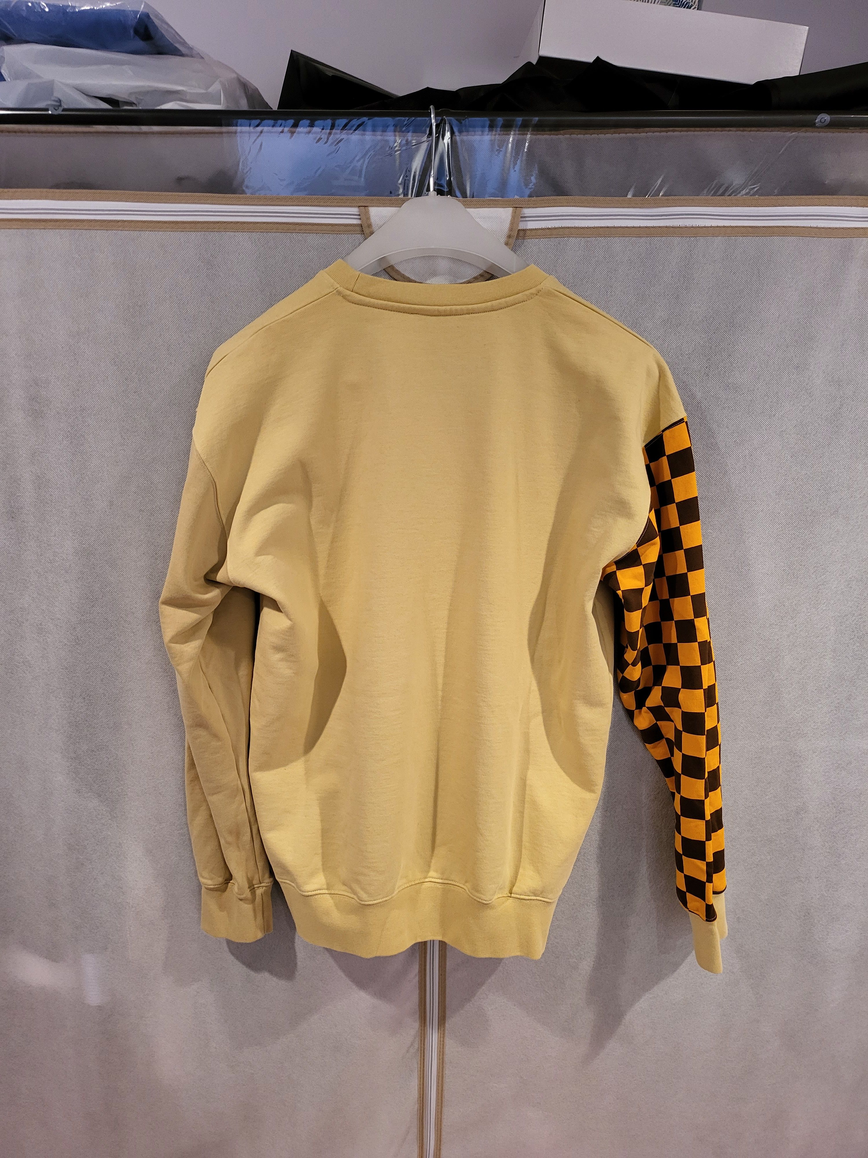 JW Anderson Colourful Checkered Sleeve Sweatshirt Size US S / EU 44-46 / 1 - 6 Thumbnail