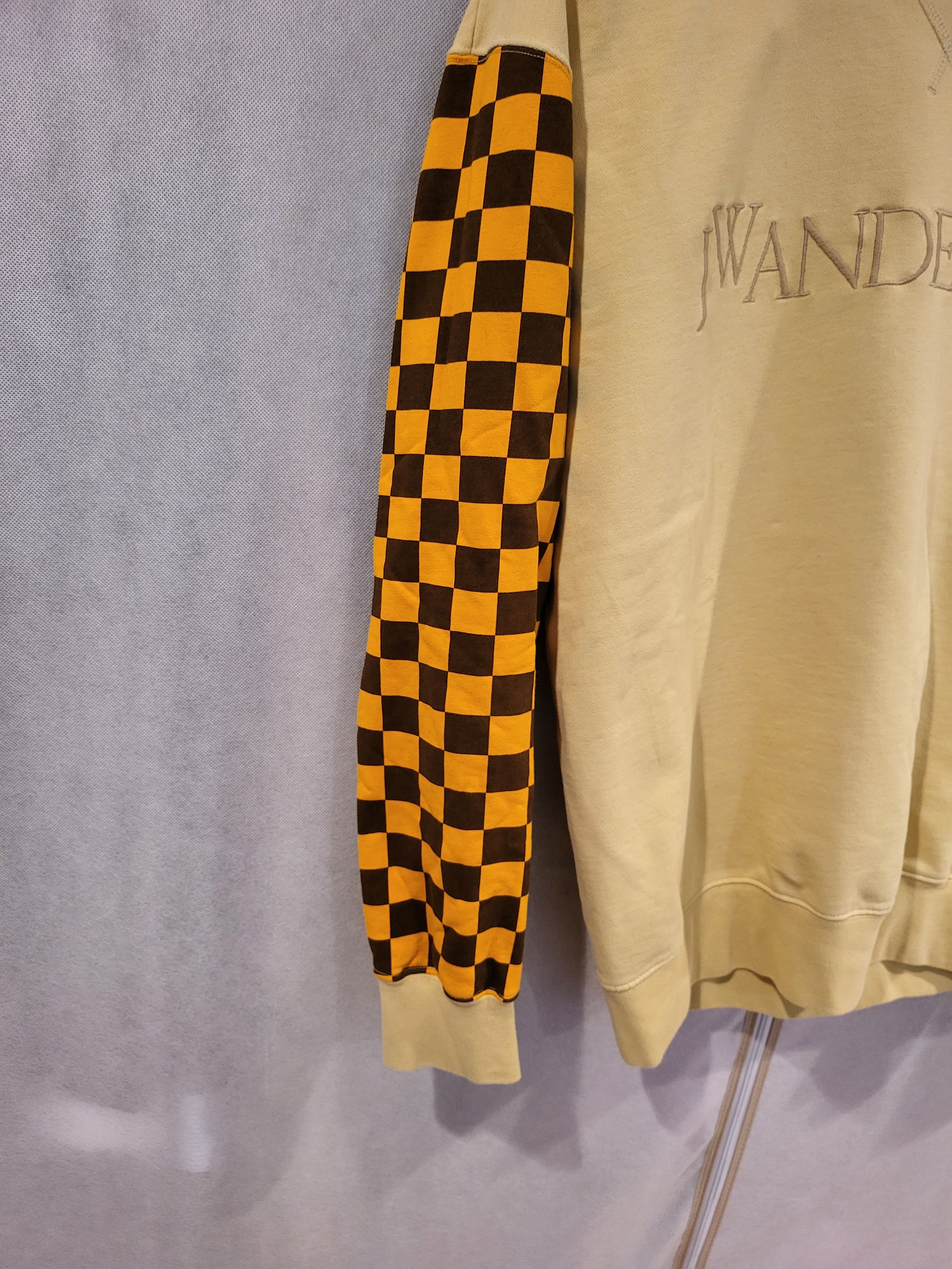 JW Anderson Colourful Checkered Sleeve Sweatshirt Size US S / EU 44-46 / 1 - 4 Thumbnail