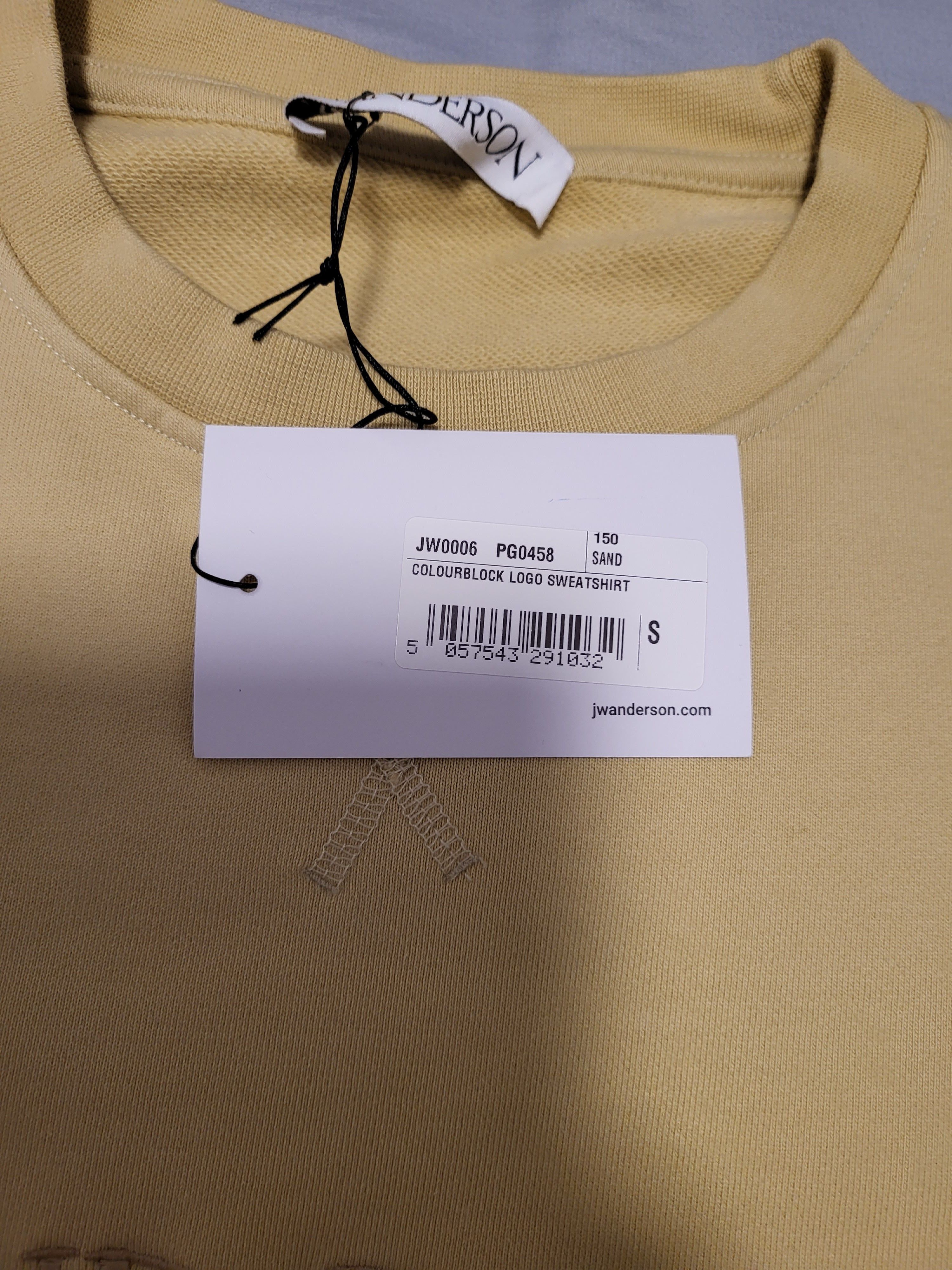 JW Anderson Colourful Checkered Sleeve Sweatshirt Size US S / EU 44-46 / 1 - 9 Thumbnail
