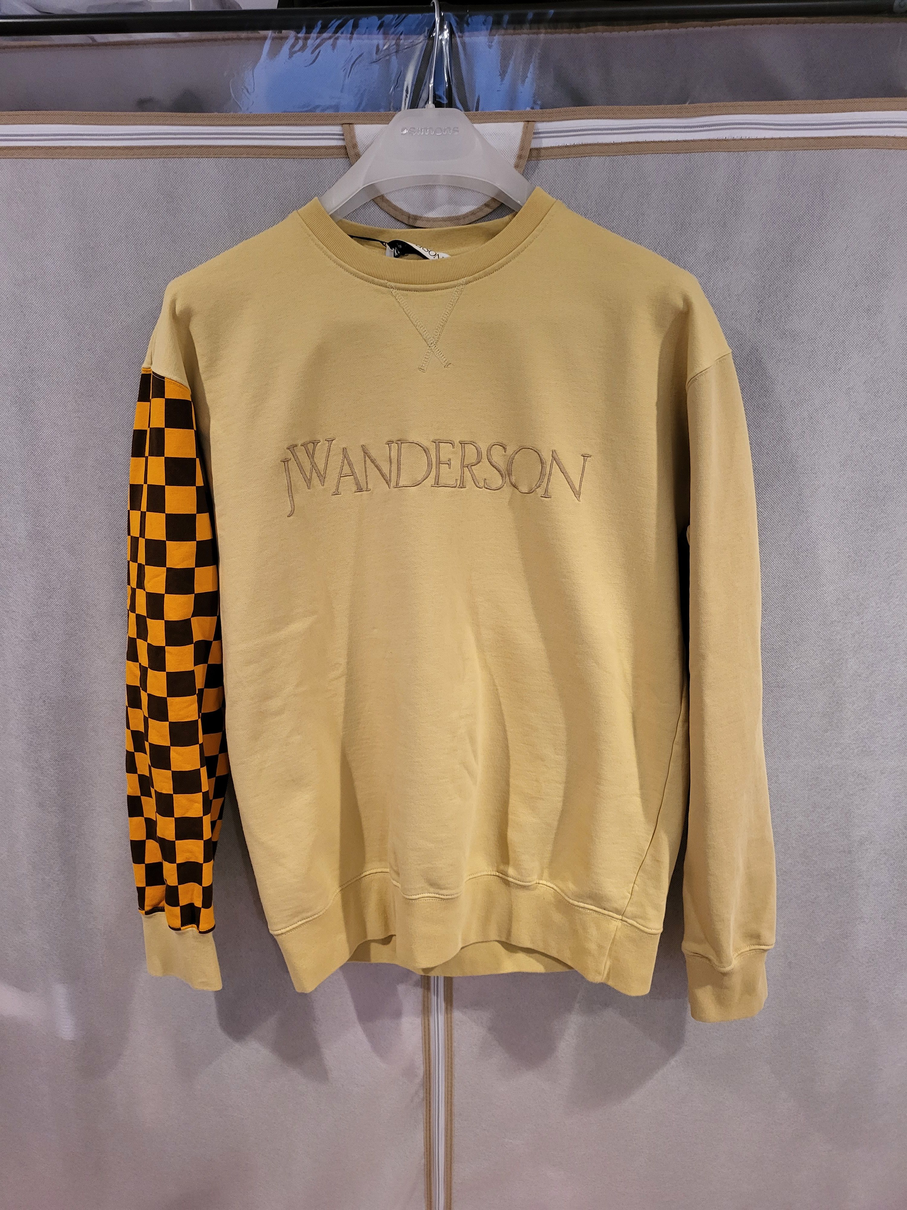 JW Anderson Colourful Checkered Sleeve Sweatshirt Size US S / EU 44-46 / 1 - 3 Thumbnail