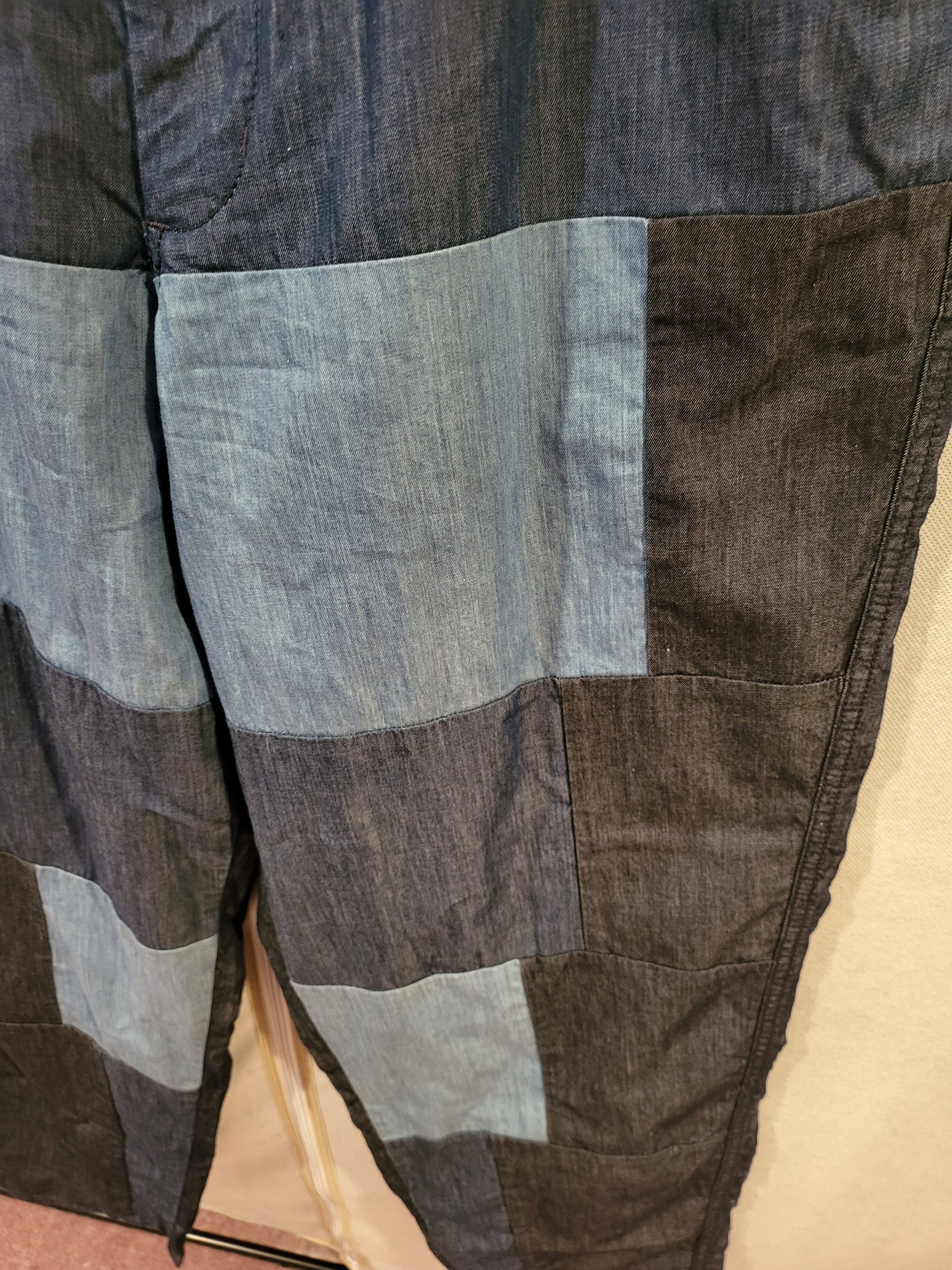 Comme des Garcons SHIRT Cotton Patchwork Pants Size US 34 / EU 50 - 5 Thumbnail