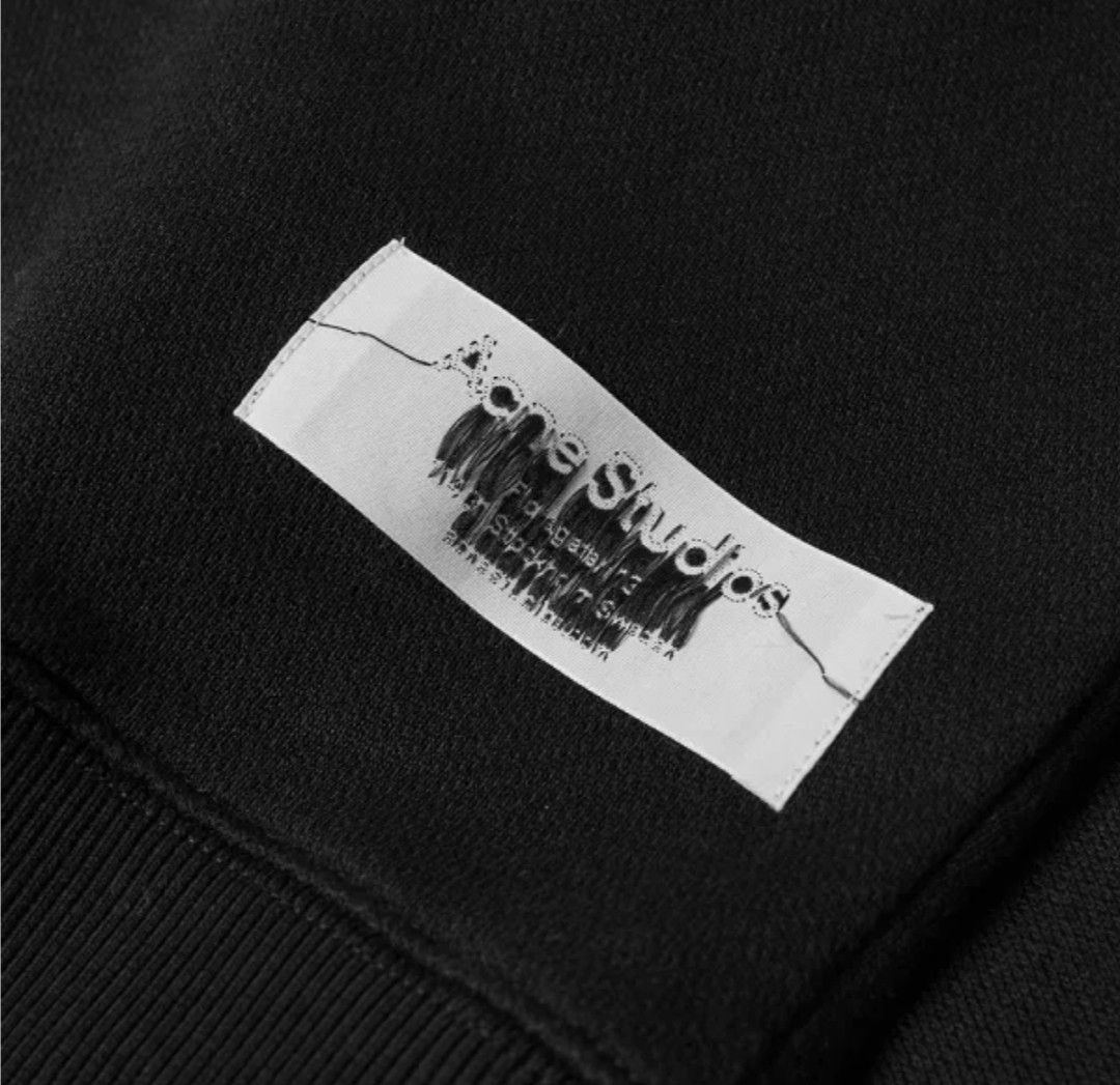 Acne Studios Finick Inverse Label Crew Sweat Size US L / EU 52-54 / 3 - 3 Thumbnail