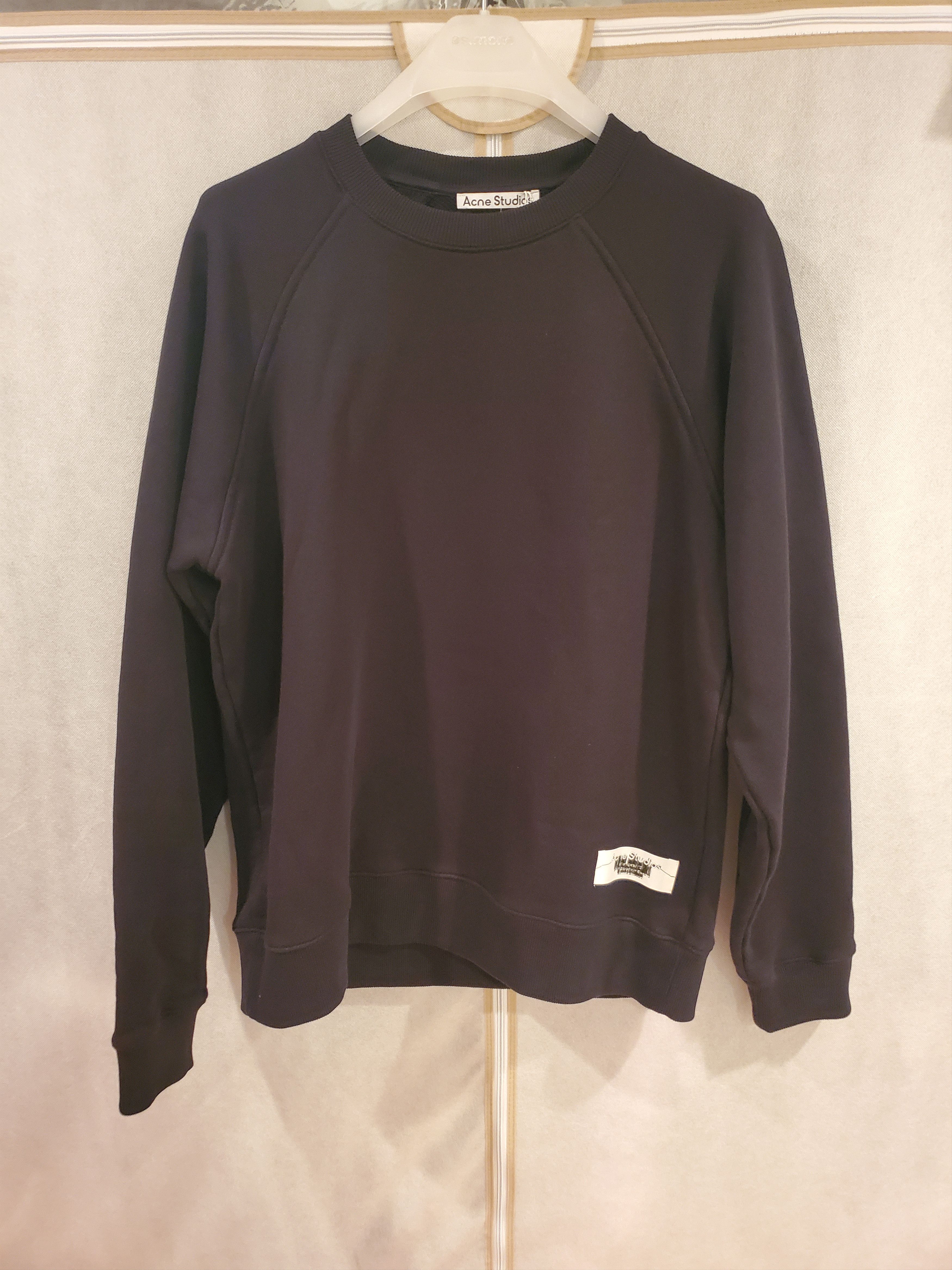 Acne Studios Finick Inverse Label Crew Sweat Size US L / EU 52-54 / 3 - 4 Thumbnail