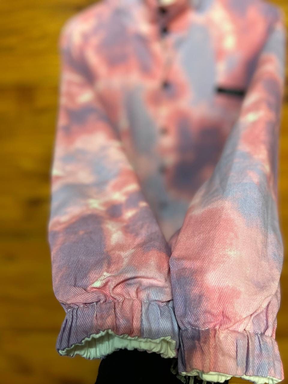 Japanese Brand STREET FASHION REVERSIBLE TIE DYE JACKET Size US L / EU 52-54 / 3 - 6 Thumbnail