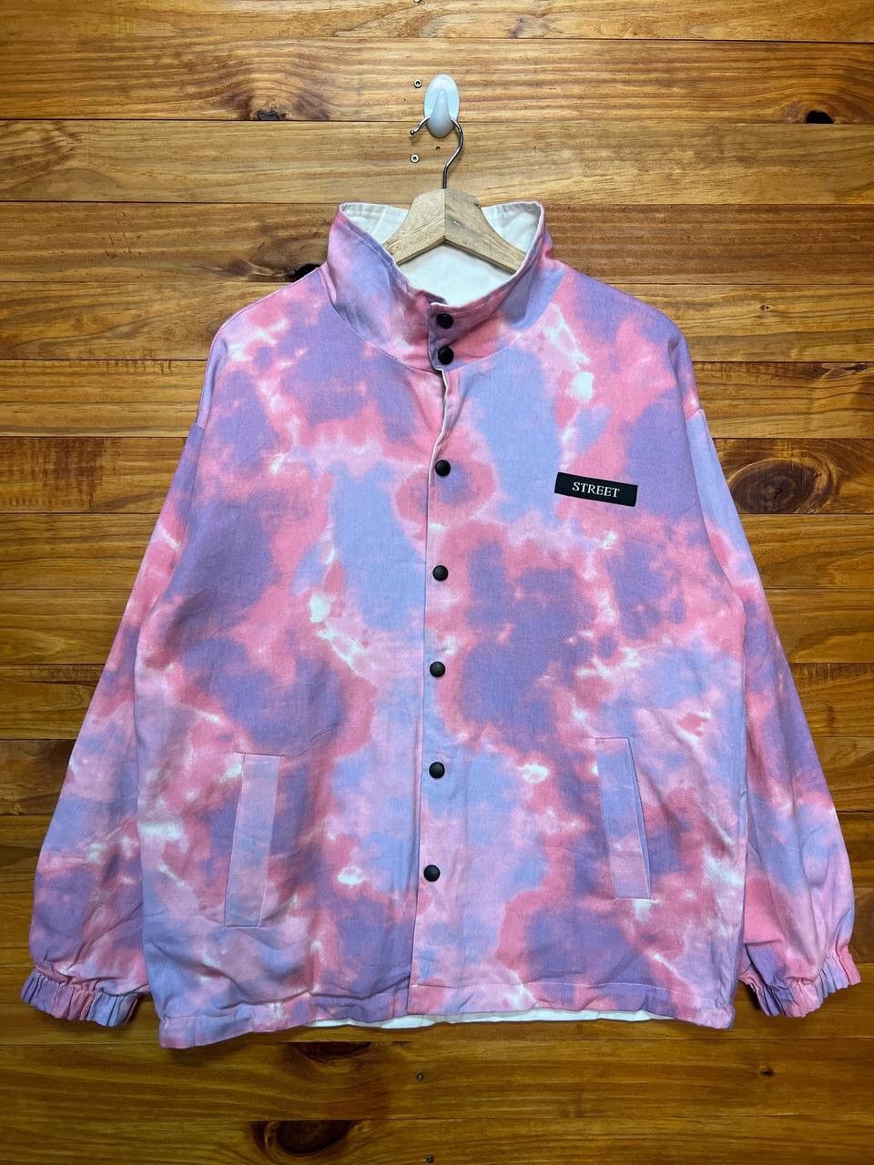 Japanese Brand STREET FASHION REVERSIBLE TIE DYE JACKET Size US L / EU 52-54 / 3 - 1 Thumbnail