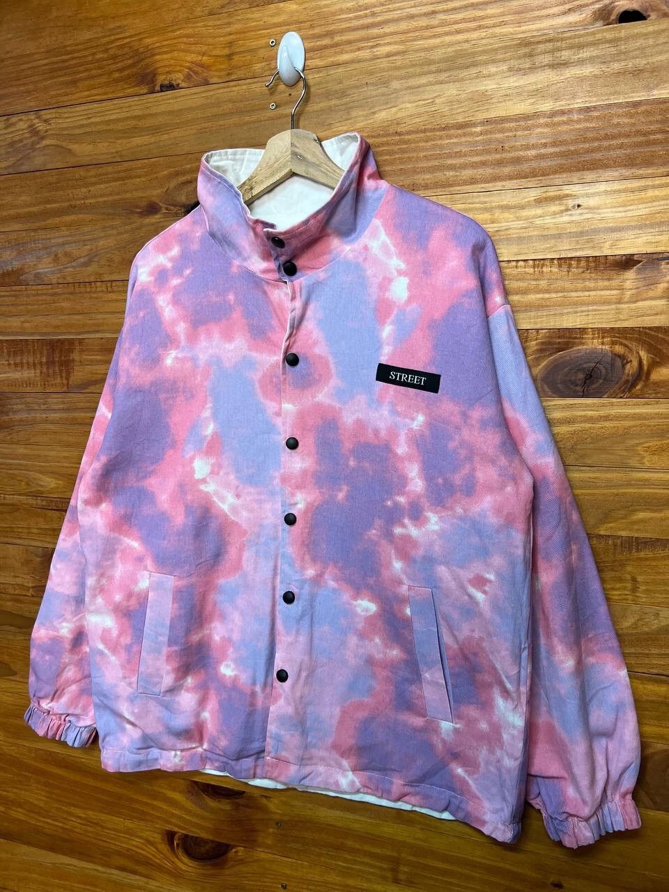 Japanese Brand STREET FASHION REVERSIBLE TIE DYE JACKET Size US L / EU 52-54 / 3 - 3 Thumbnail