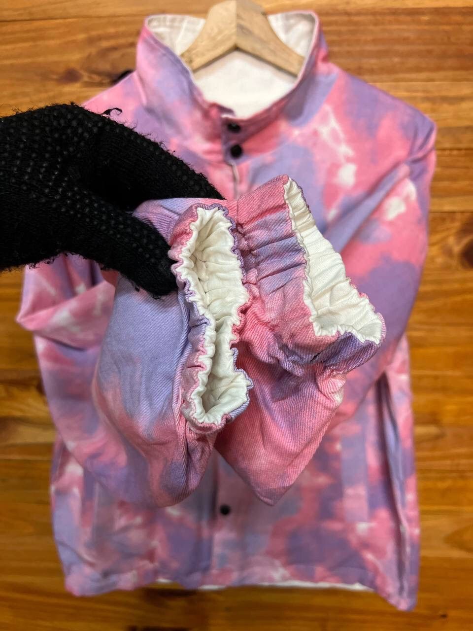 Japanese Brand STREET FASHION REVERSIBLE TIE DYE JACKET Size US L / EU 52-54 / 3 - 5 Thumbnail