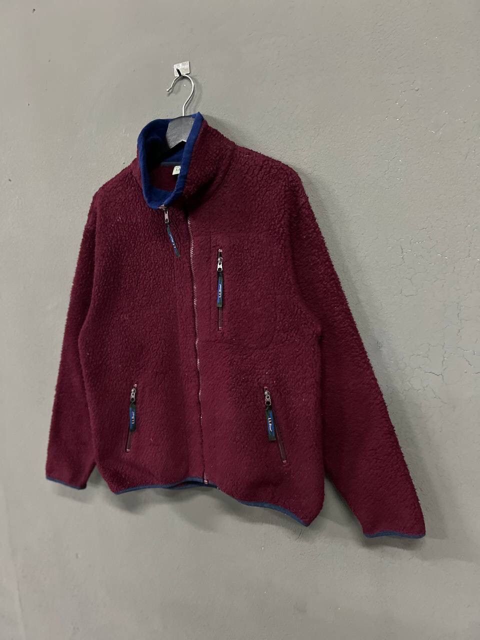 L.L. Bean VINTAGE LL BEAN DEEP PILE FLEECE JACKET Size US M / EU 48-50 / 2 - 3 Thumbnail