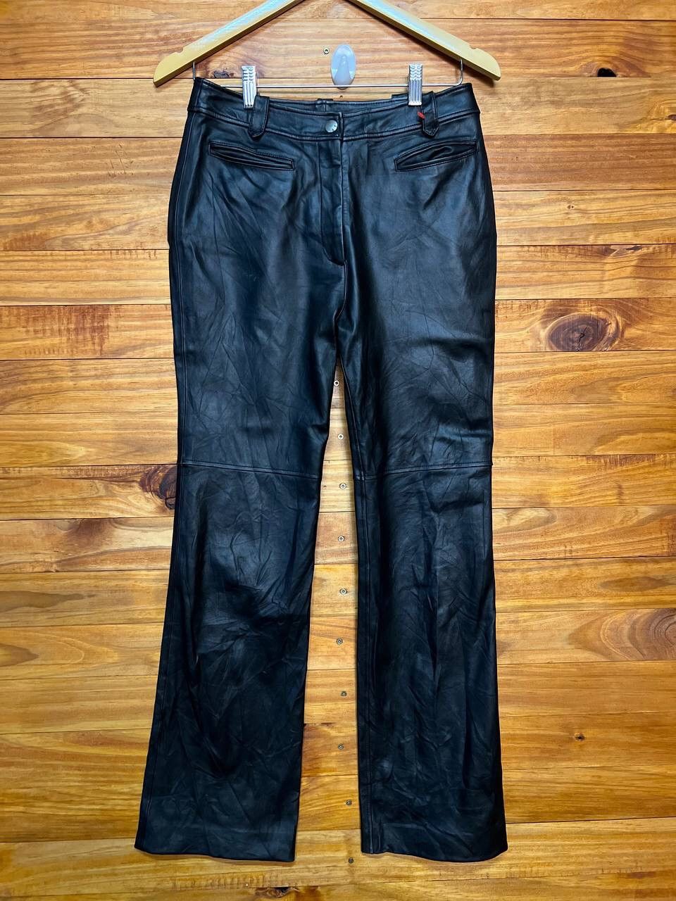 Genuine Leather × Leather CHRISTIAN AUJARD LEATHER PANTS SIZE 28 Size US 28 / EU 44 - 1 Thumbnail